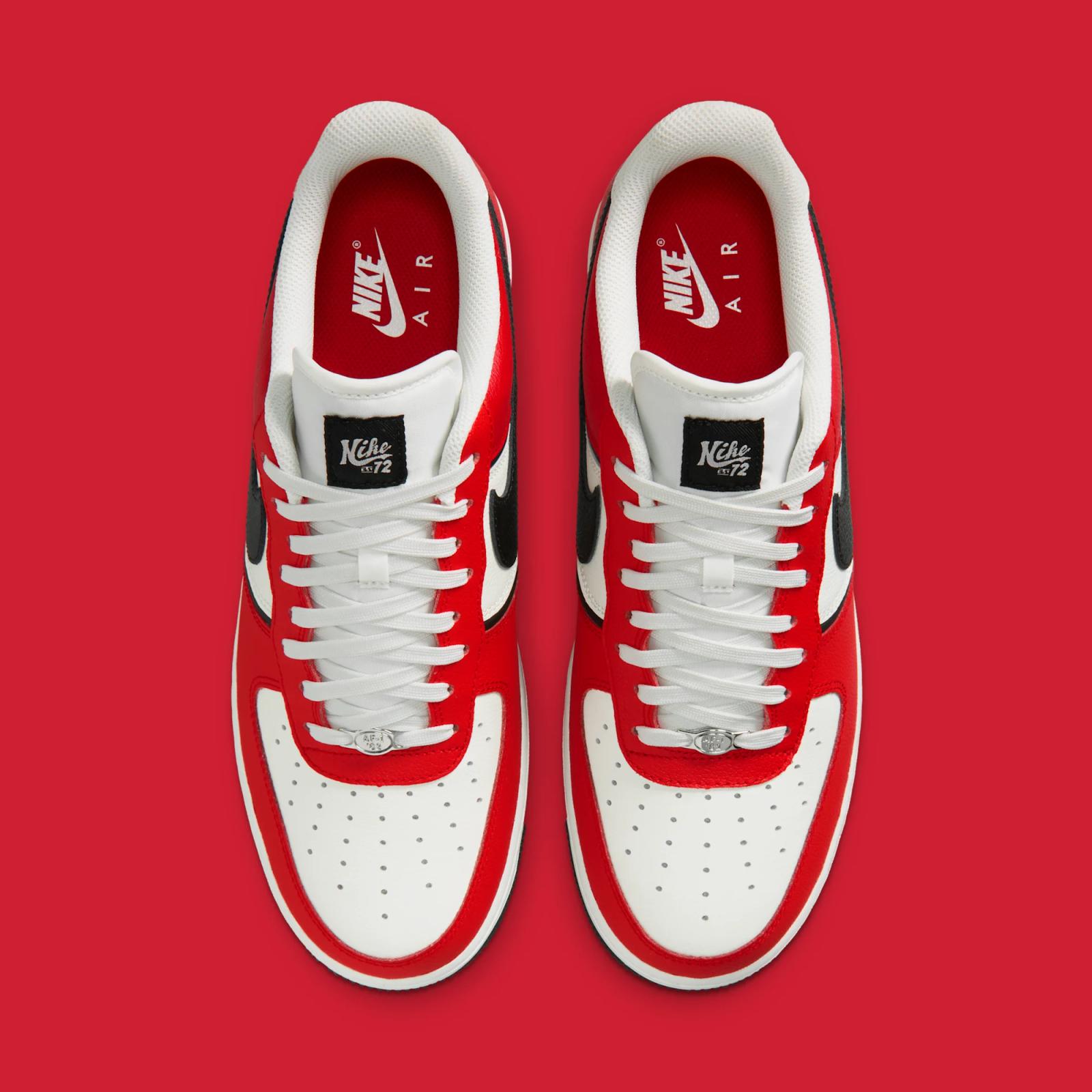 Nike Air Force 1 Low "University Red & Black" releasing in 2026