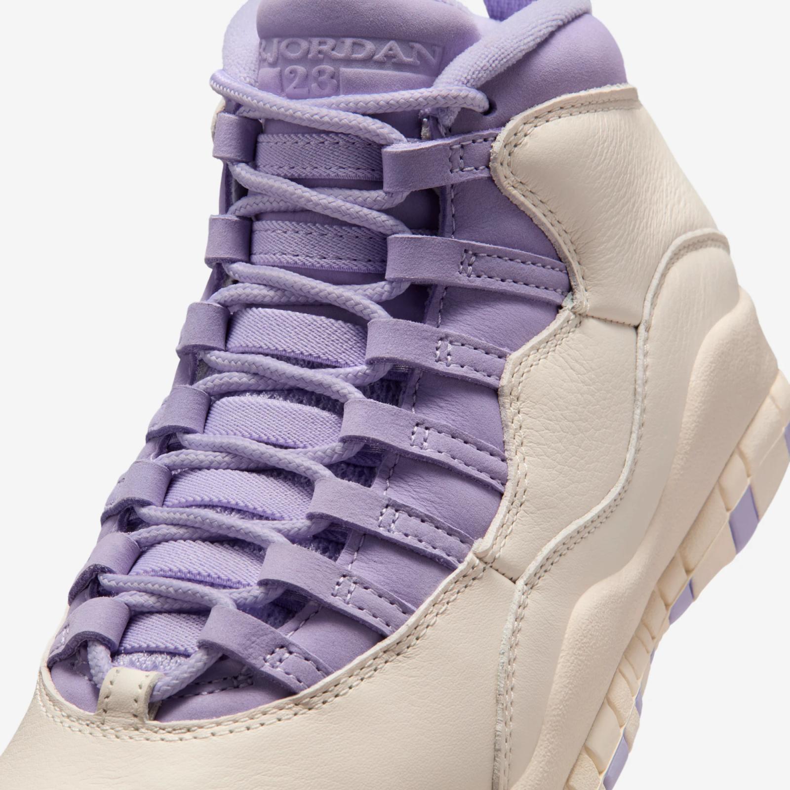 Air Jordan 10 Retro “Chalk / Hydrangeas”