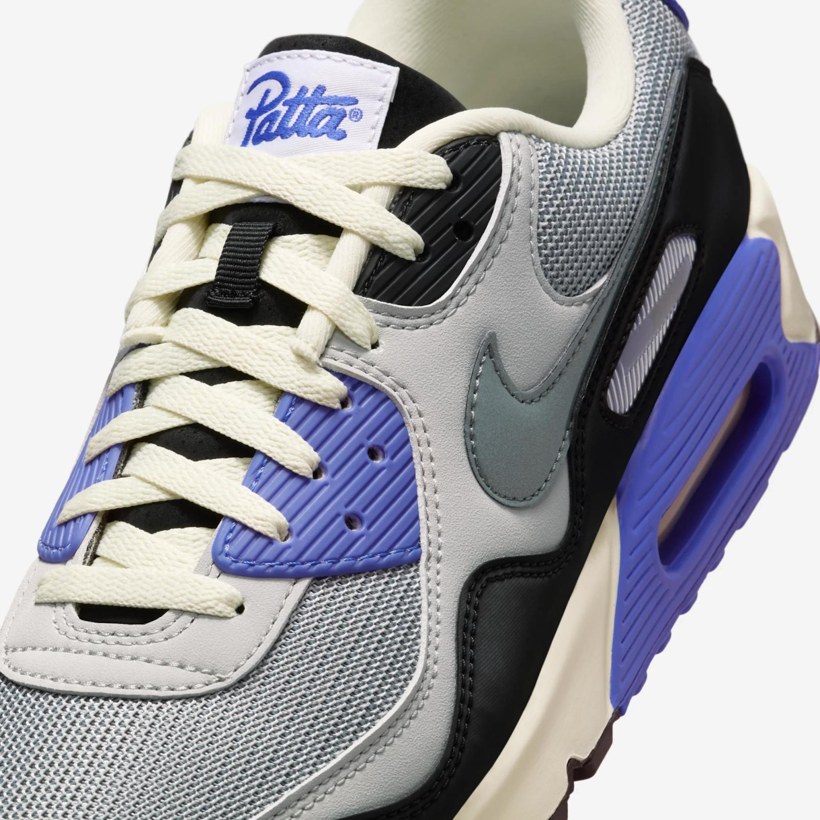 Patta x Nike Air Max 90 Wave Sapphire HF8814-002 Release Date 23 June 2025