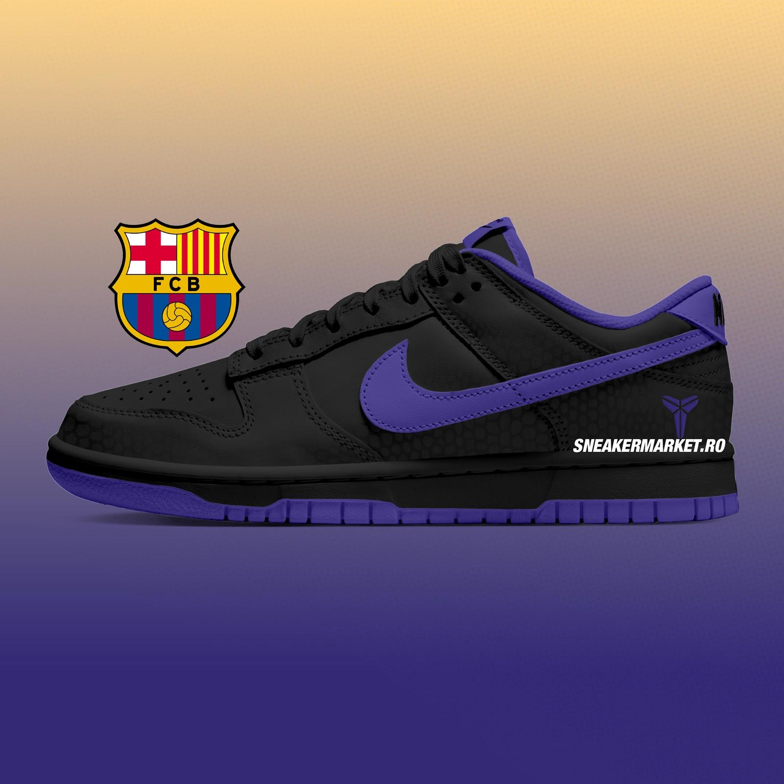FC Barcelona x Kobe Bryant x Nike Dunk Low releasing in 2026