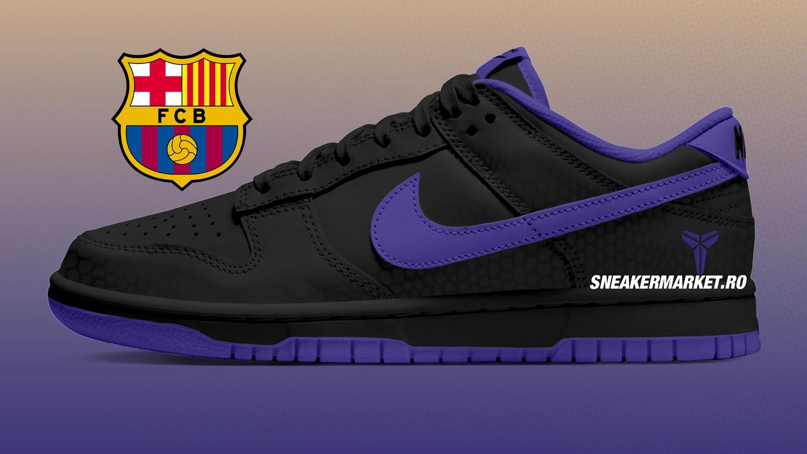 FC Barcelona x Kobe Bryant x Nike Dunk Low releasing in 2026