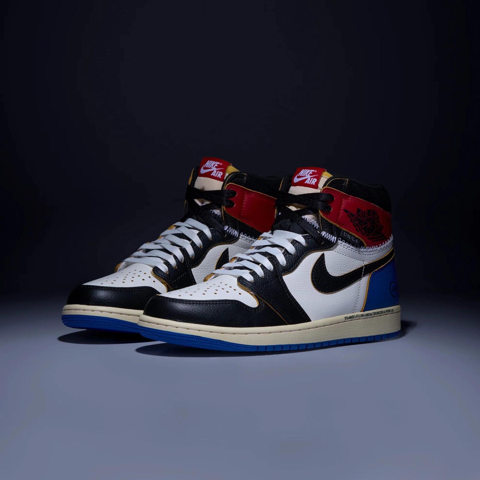 Fragment x Union LA x Air Jordan 1 Retro High OG SP “Varsity Red / Sport Royal” 2026