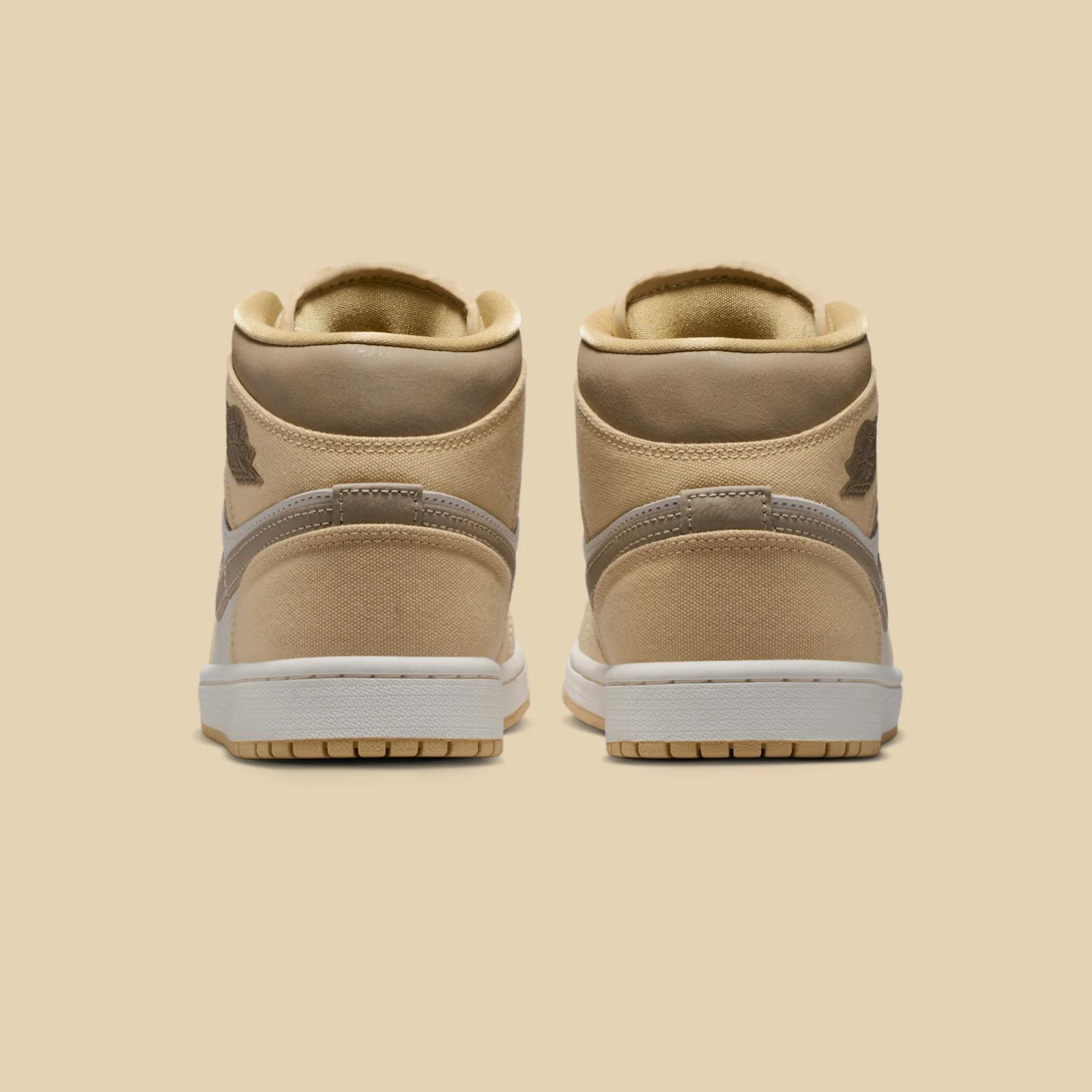 Air Jordan 1 Mid SE W "Khaki & Sesame" drops April 1st, 2026