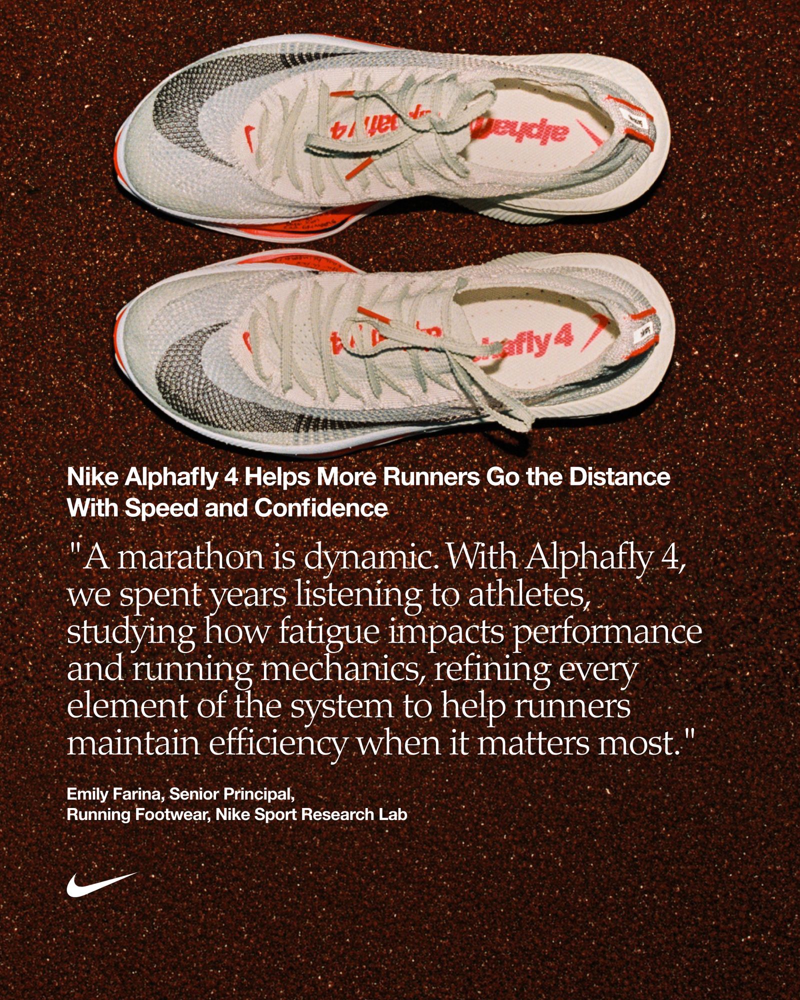 Nike Alphafly 4 Helps More Runners Go the Distance With Speed and Confidence
