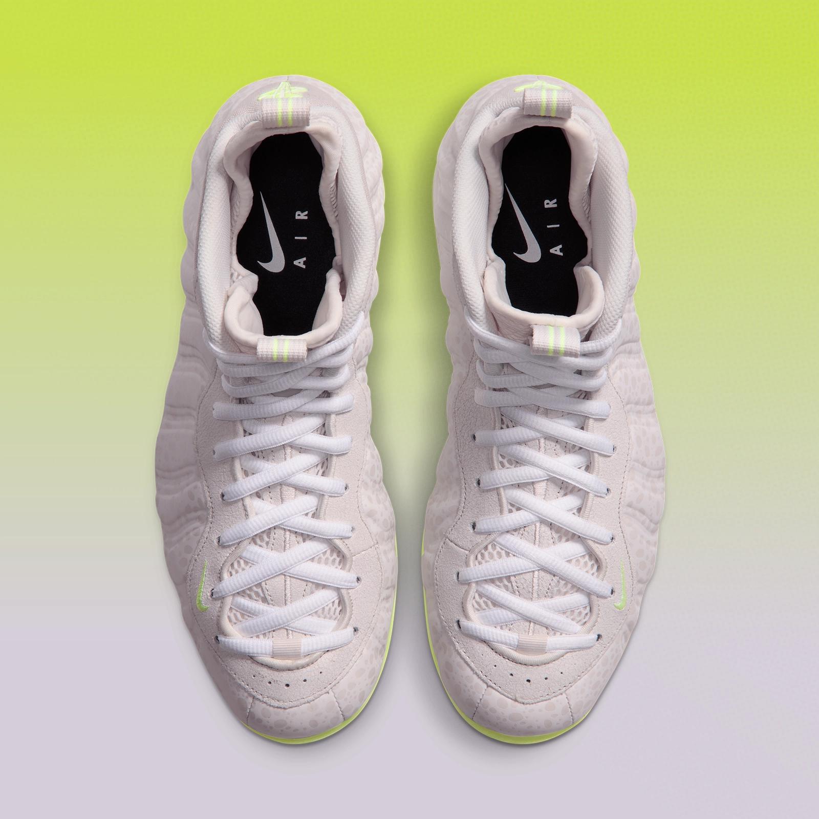 Nike Air Foamposite One "Phantom & Barely Volt" releasing in 2026