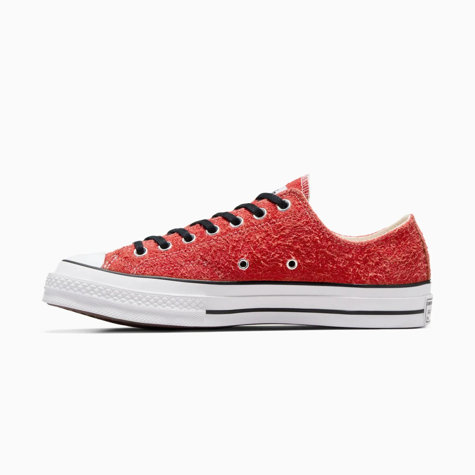 Stussy x Converse Chuck 70 Low Poppy Red A07664C