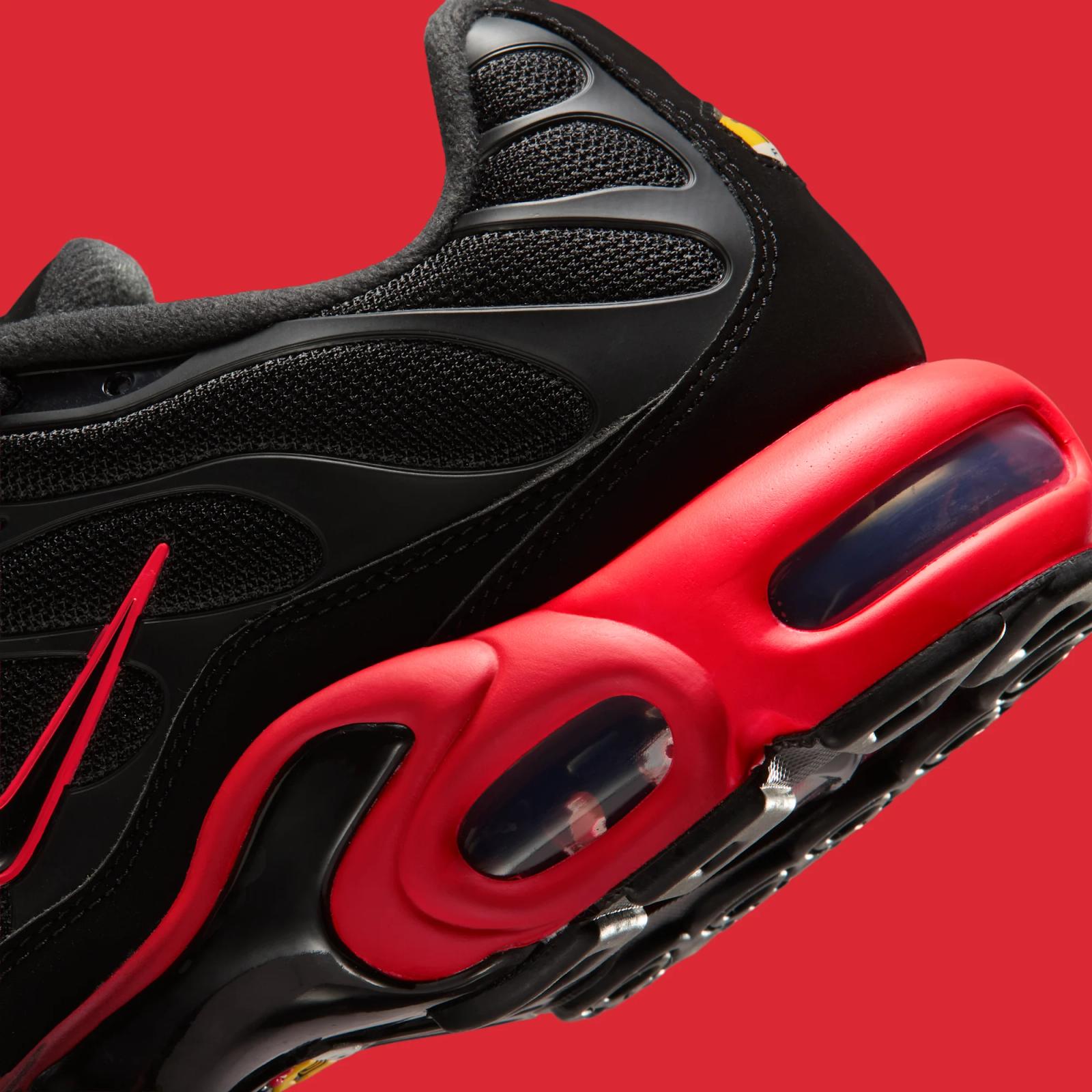 Nike Air Max Plus "Black & Bright Crimson" drops in 2026