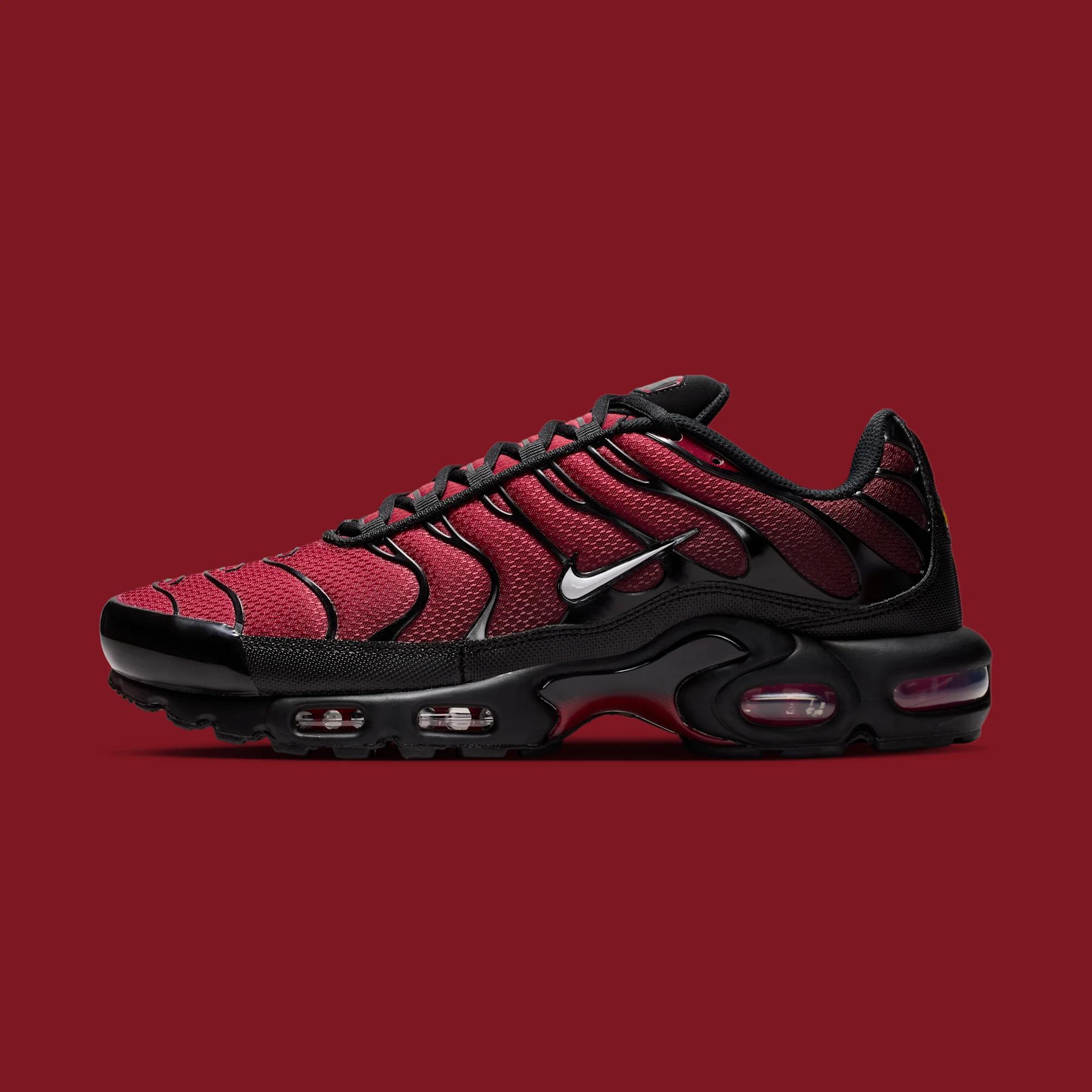 Nike Air Max Plus "Tough Red & Black" drops in 2026