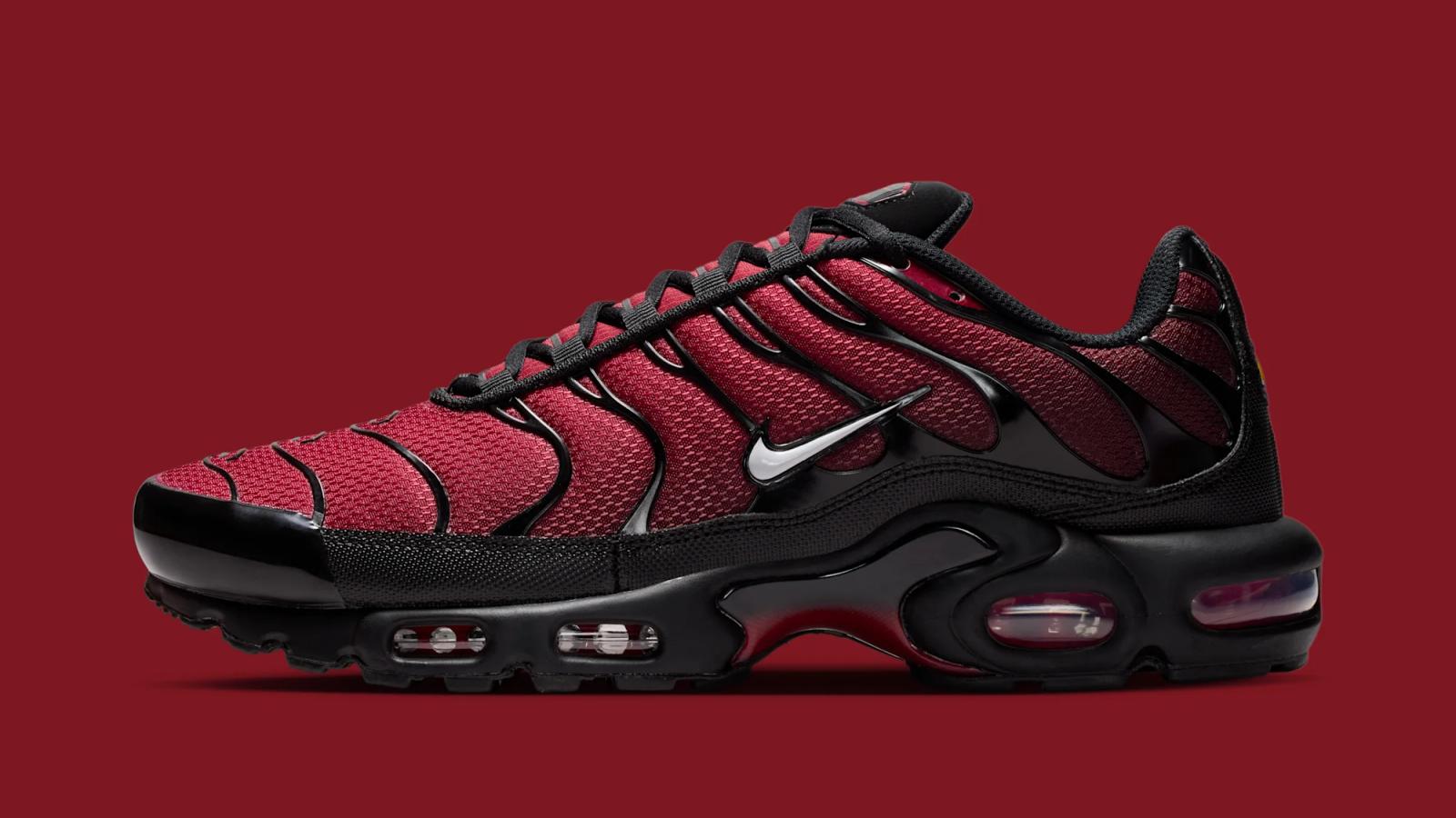 Nike Air Max Plus "Tough Red & Black" drops in 2026