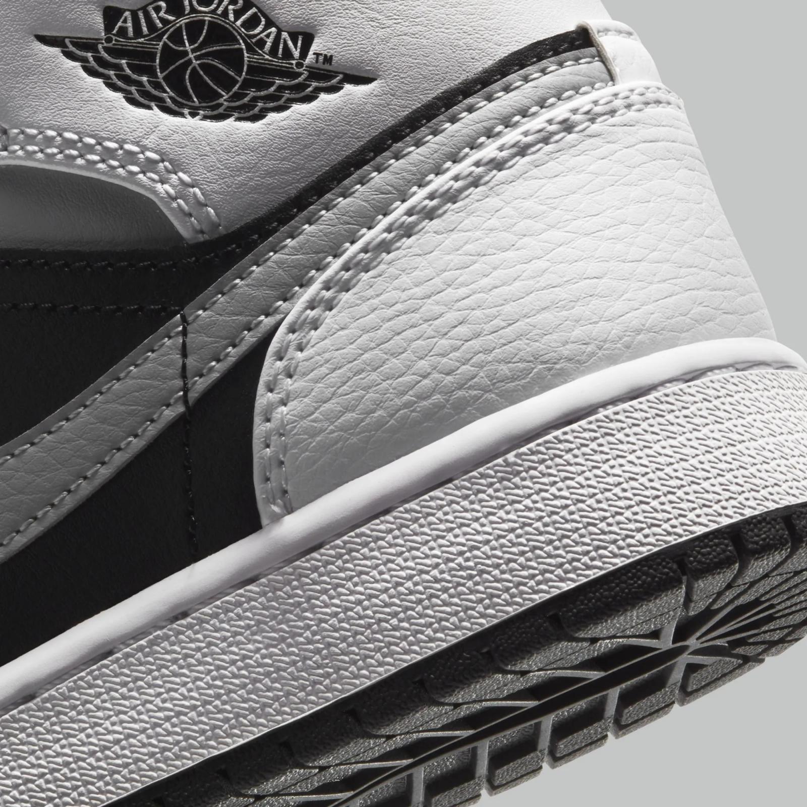 Air Jordan 1 Mid GS White Shadow 2025 Restock 554725-073