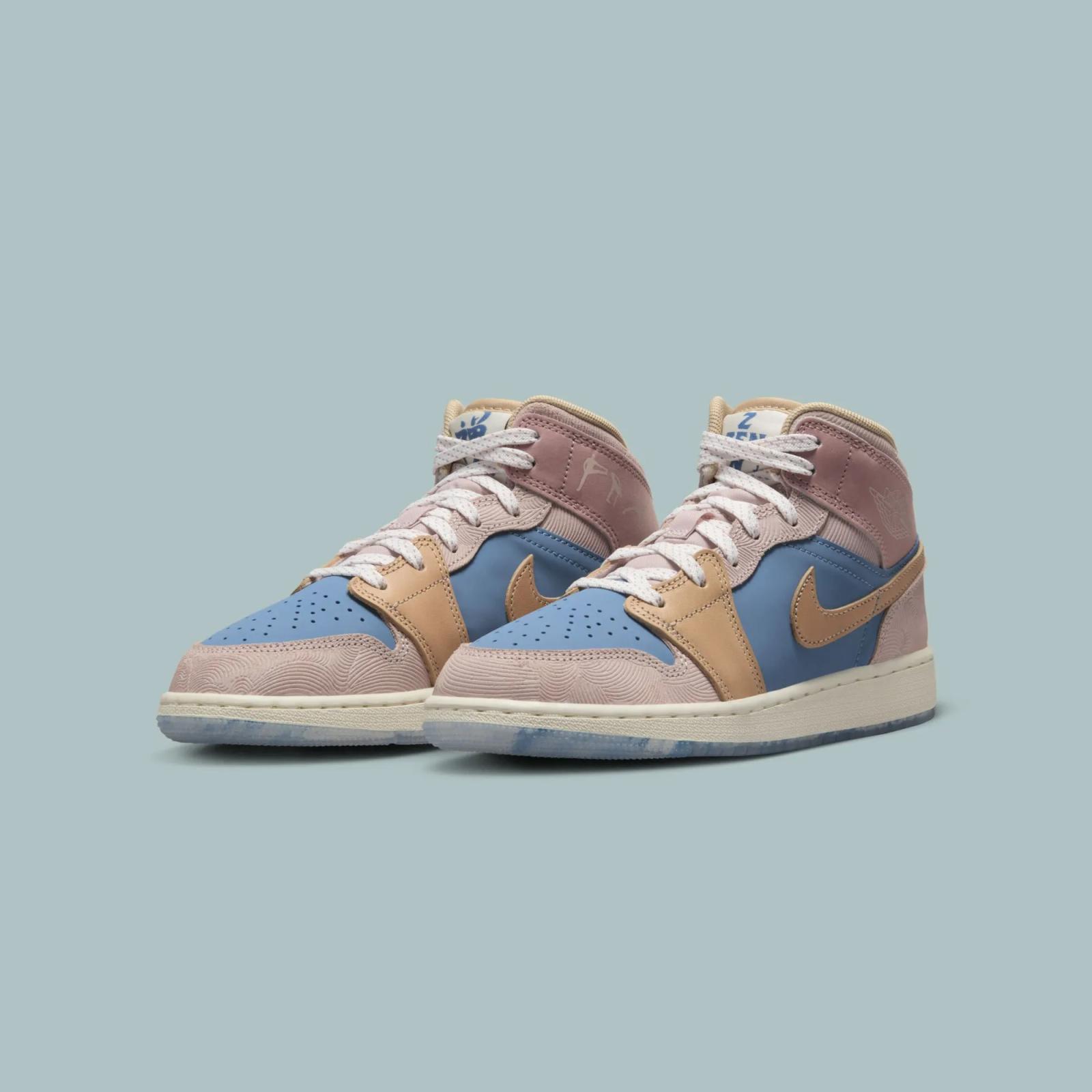 Air Jordan 1 Mid GS Aegean Storm FN7452-400