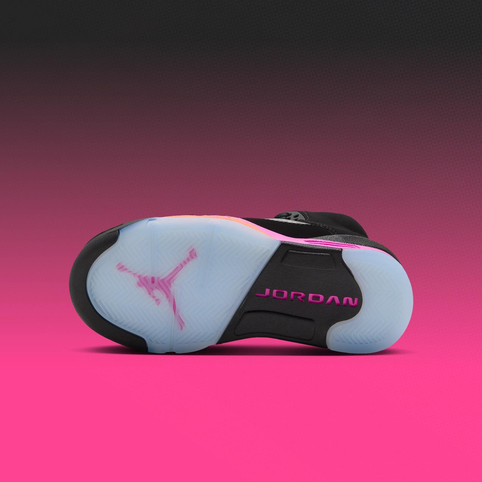 Air Jordan 5 Retro GS "Black & Fierce Pink" drops January 16th, 2027