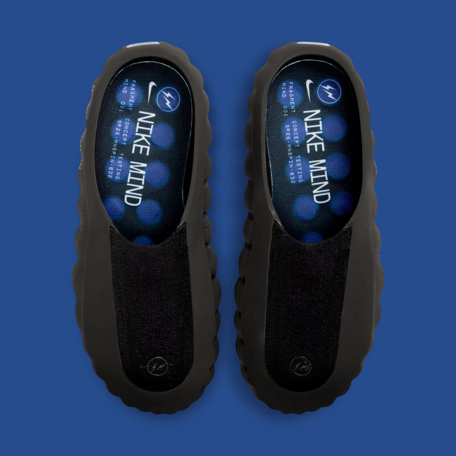 Fragment x Nike Mind 001 SP "Black" drops March 19th, 2026