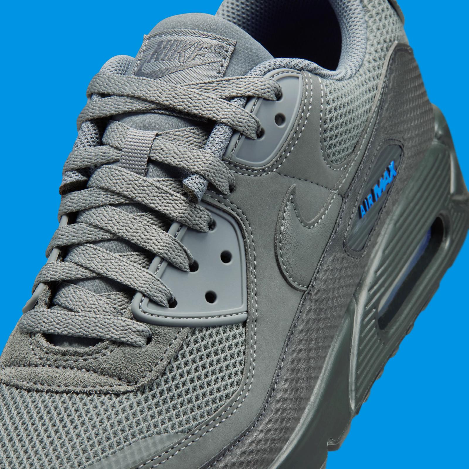 Nike Air Max 90 Premium "Smoke Grey & Blue Crystal" drops in 2026