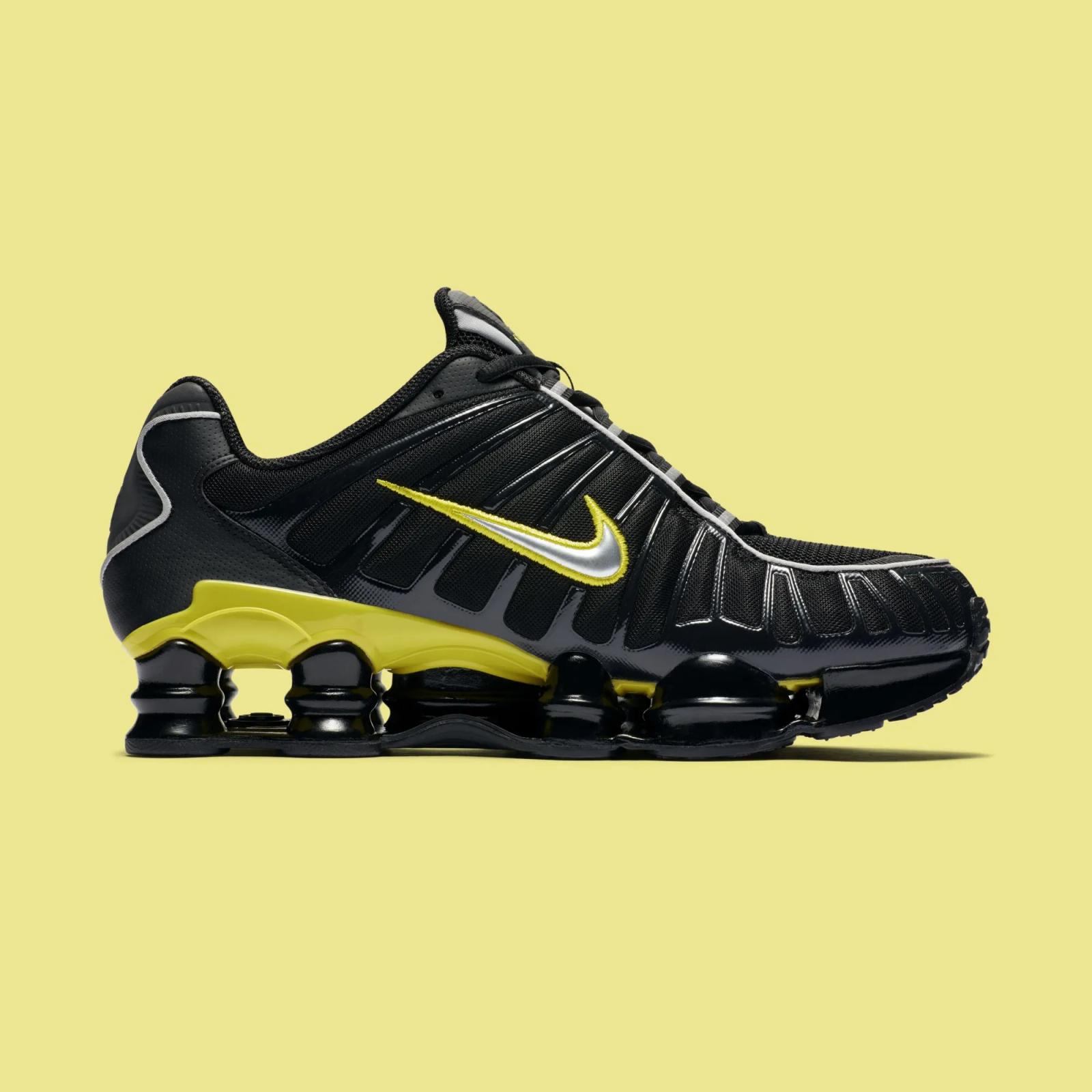 Nike Shox TL Black / Dynamic Yellow 2025 Restock CN0151-002