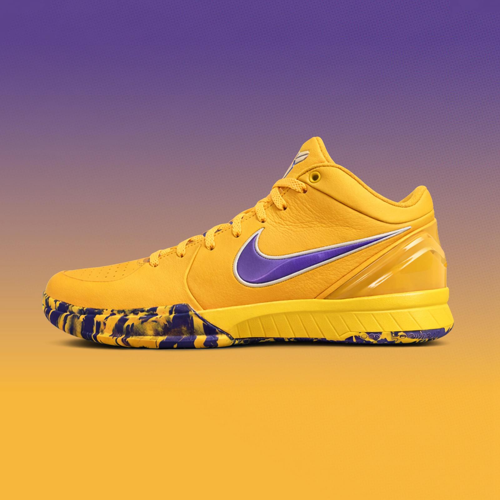 Nike Kobe 4 Protro "L.A. Lakers" drops in 2026