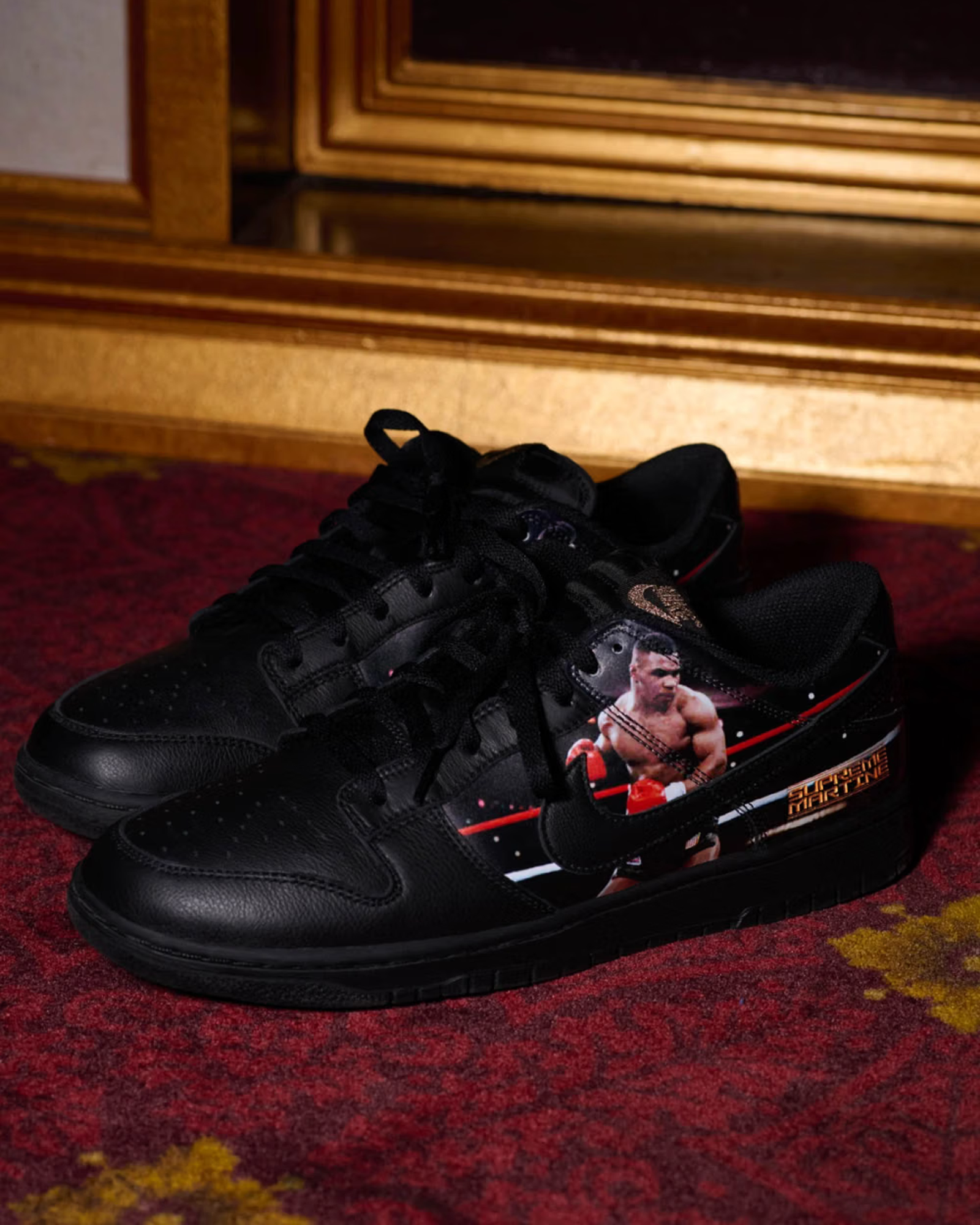 Supreme x Martine Rose x Nike Dunk Low "Black" drops in 2026
