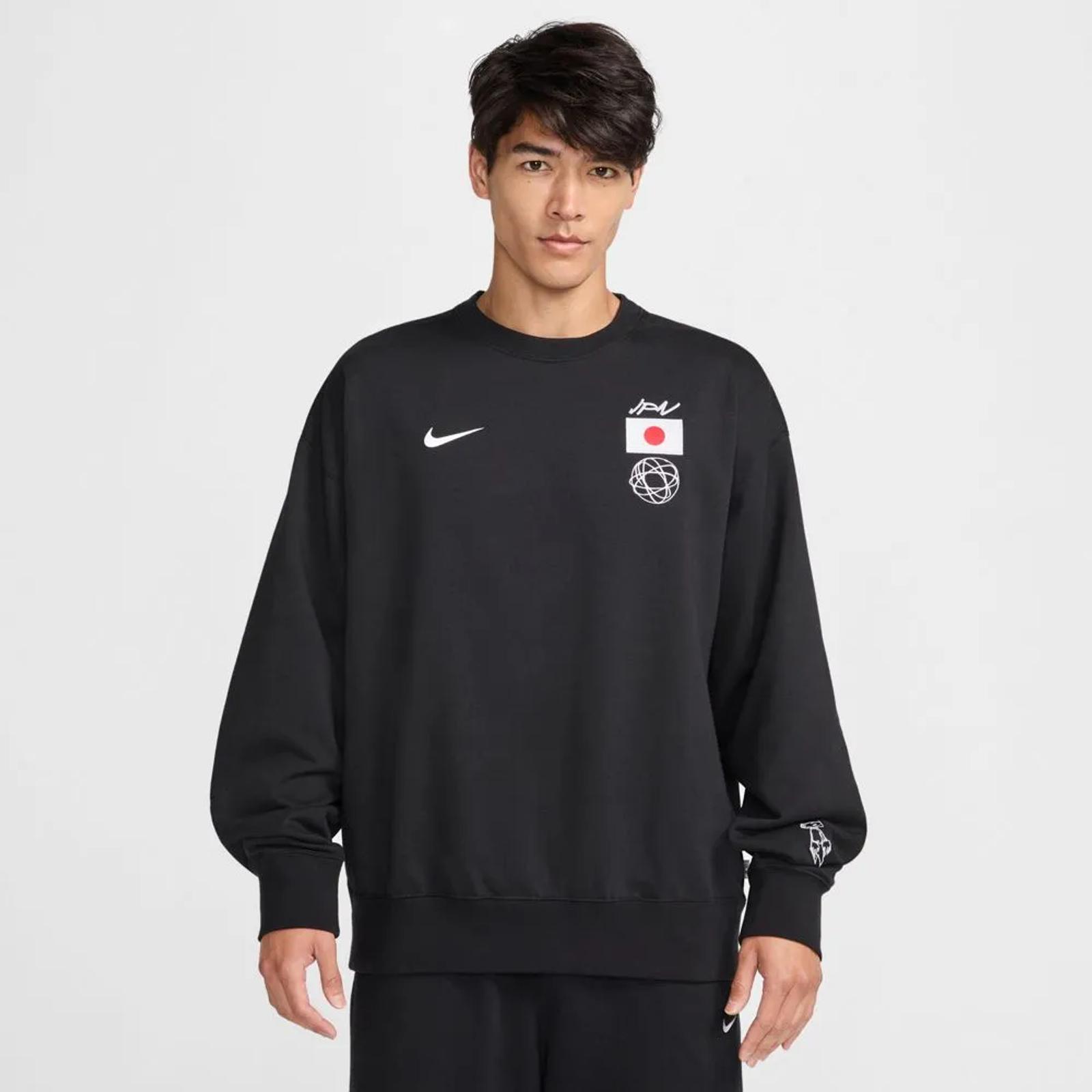 Nike Japan Men's Solo Dri-FIT Fleece Crew Futura FD6788-010