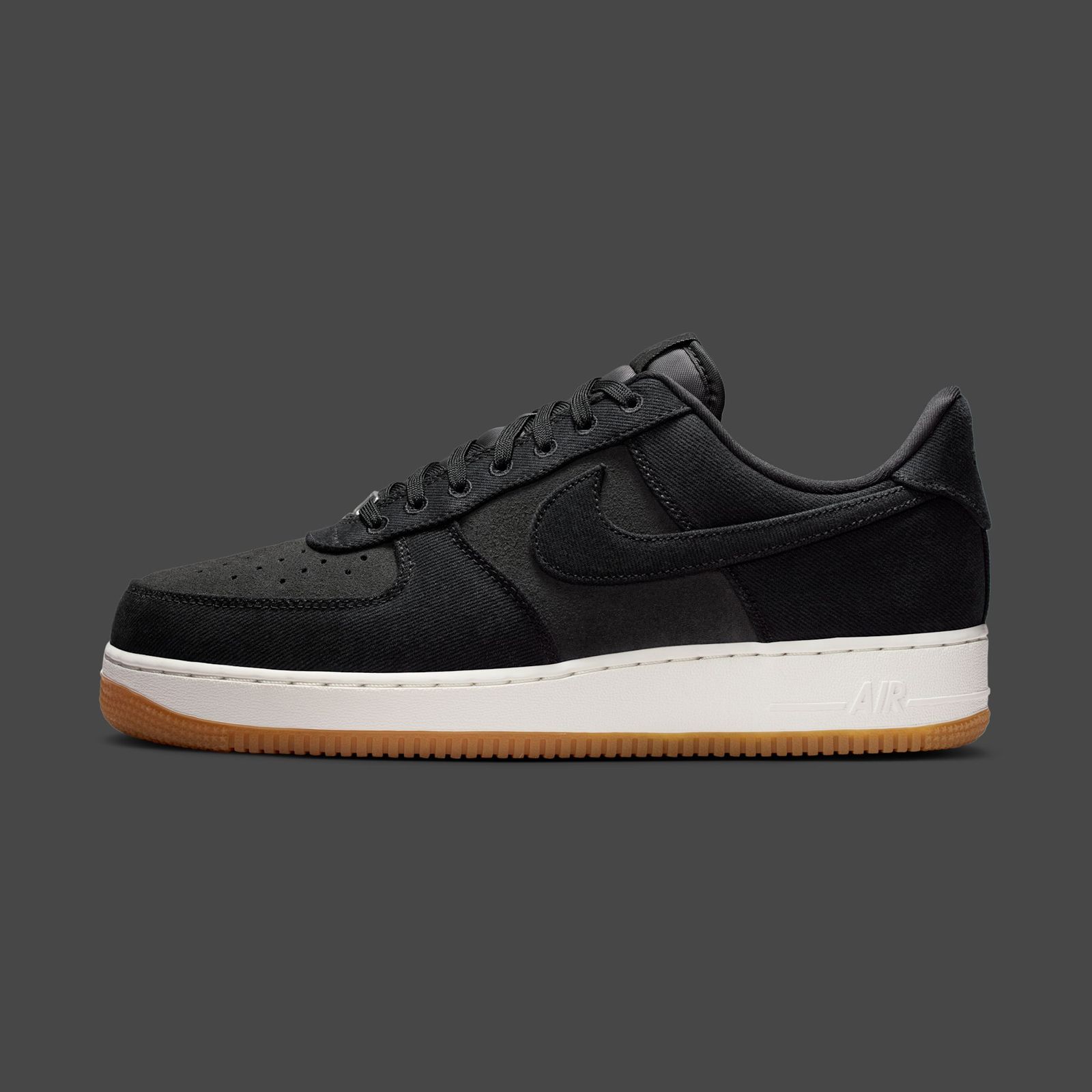 Nike Air Force 1 Low "Black Canvas" releases April 1, 2026