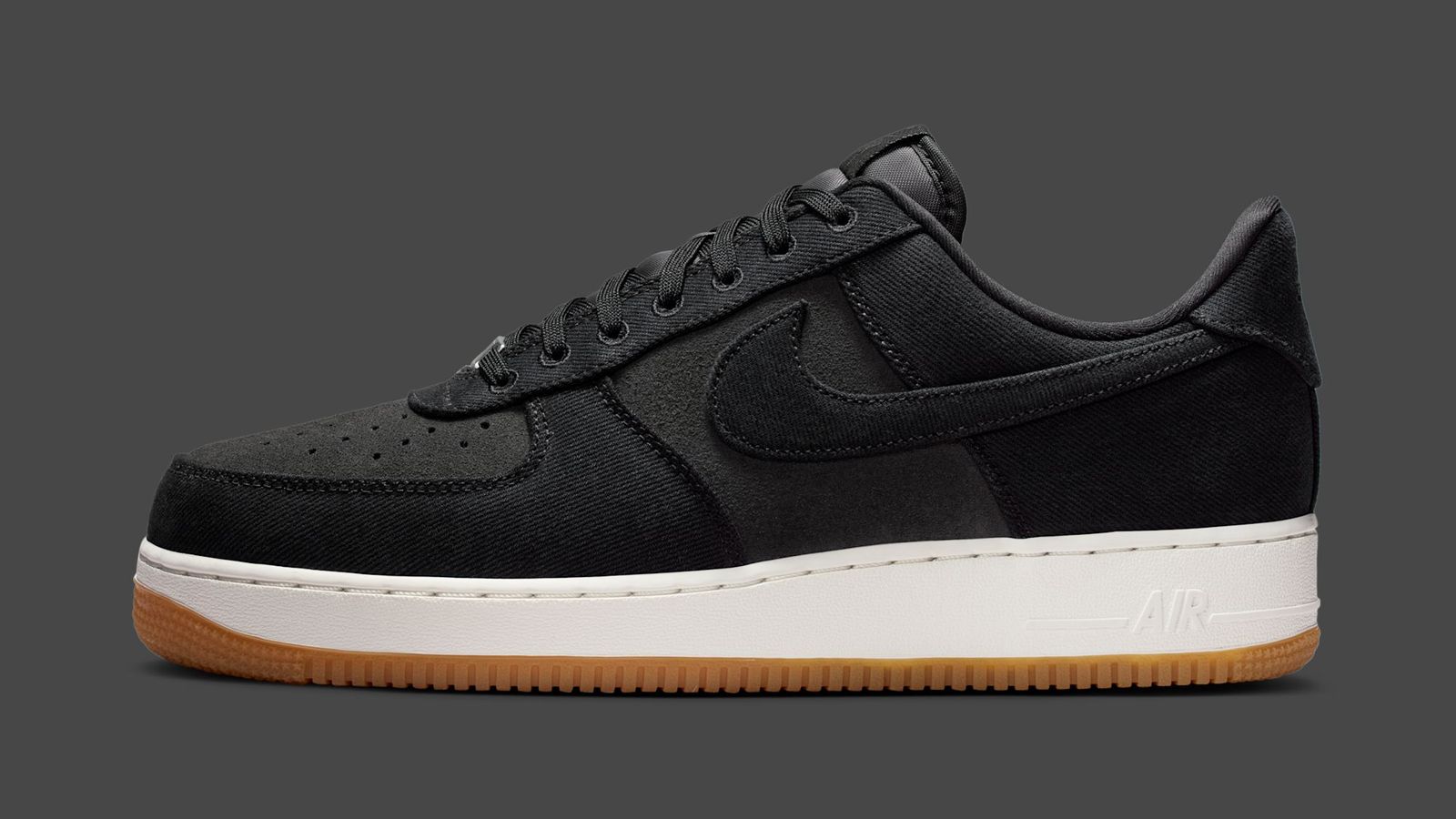 Nike Air Force 1 Low "Black Canvas" releases April 1, 2026