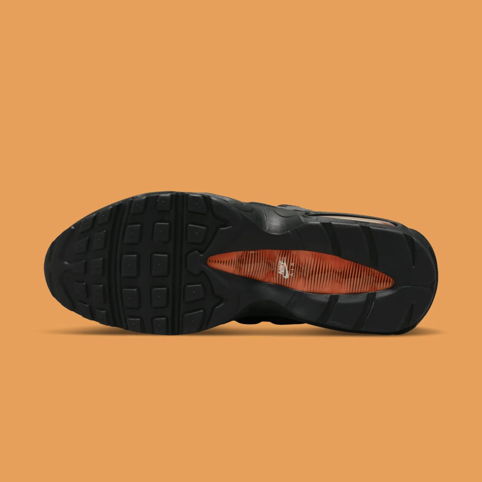 Nike Air Max 95 Black / Safety Orange 2024 Restock DX2657-001