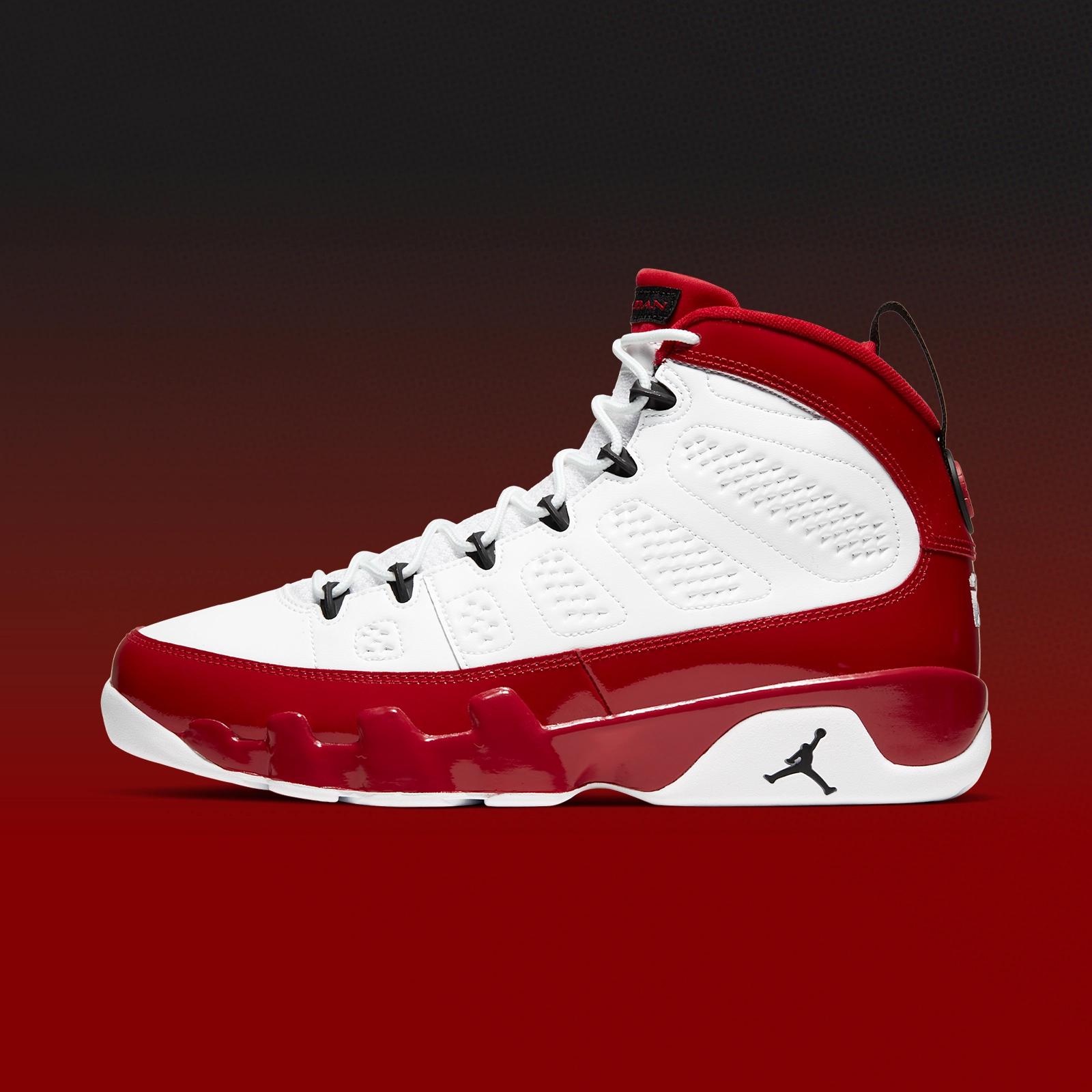 Air Jordan 9 Retro "White & Gym Red" returns in 2027