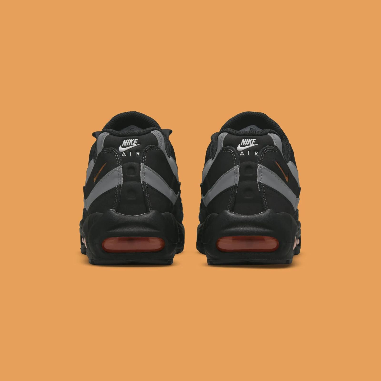 Nike Air Max 95 Black / Safety Orange 2024 Restock DX2657-001