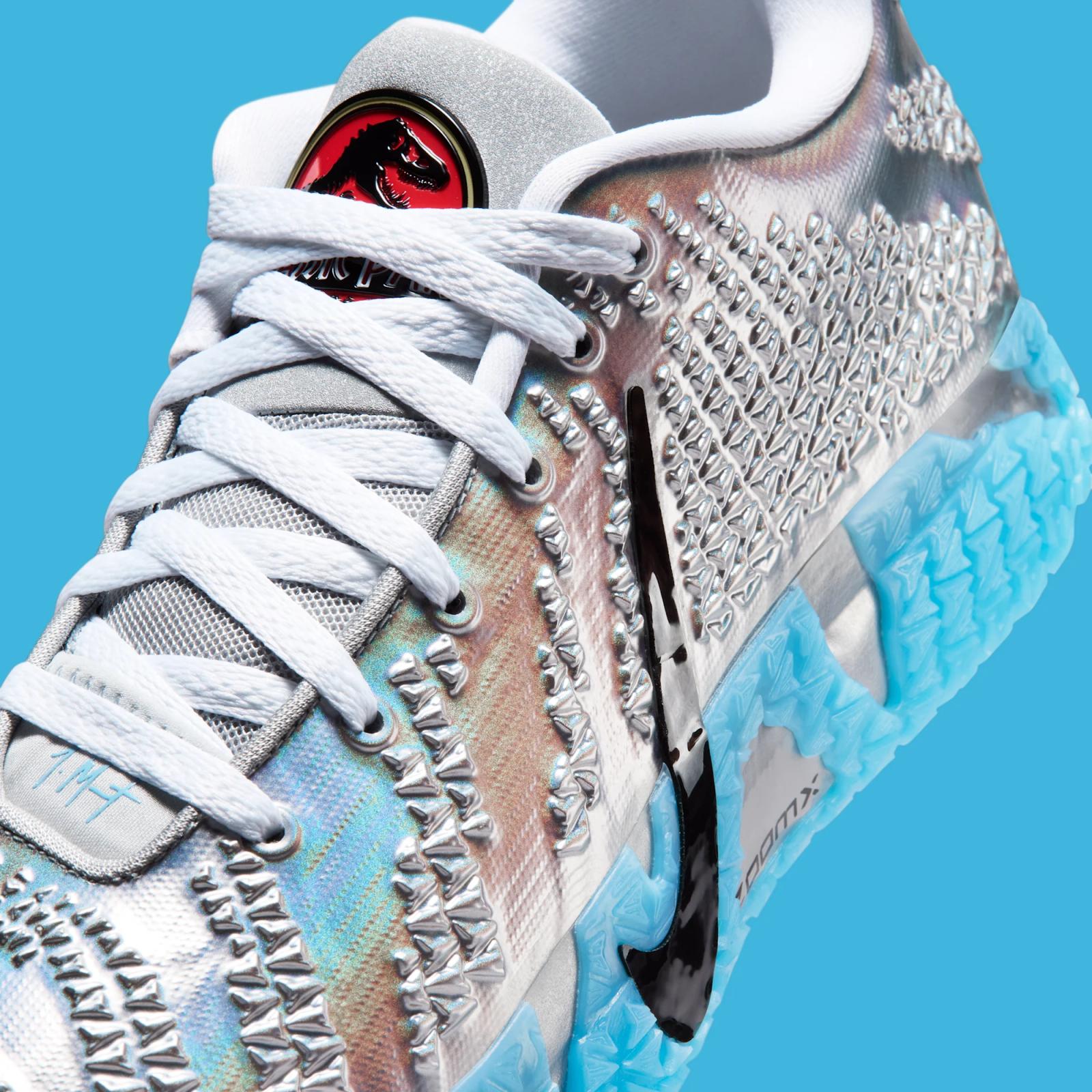 Jurassic Park x Nike Ja 3 "Metallic Silver" drops May 7th, 2026