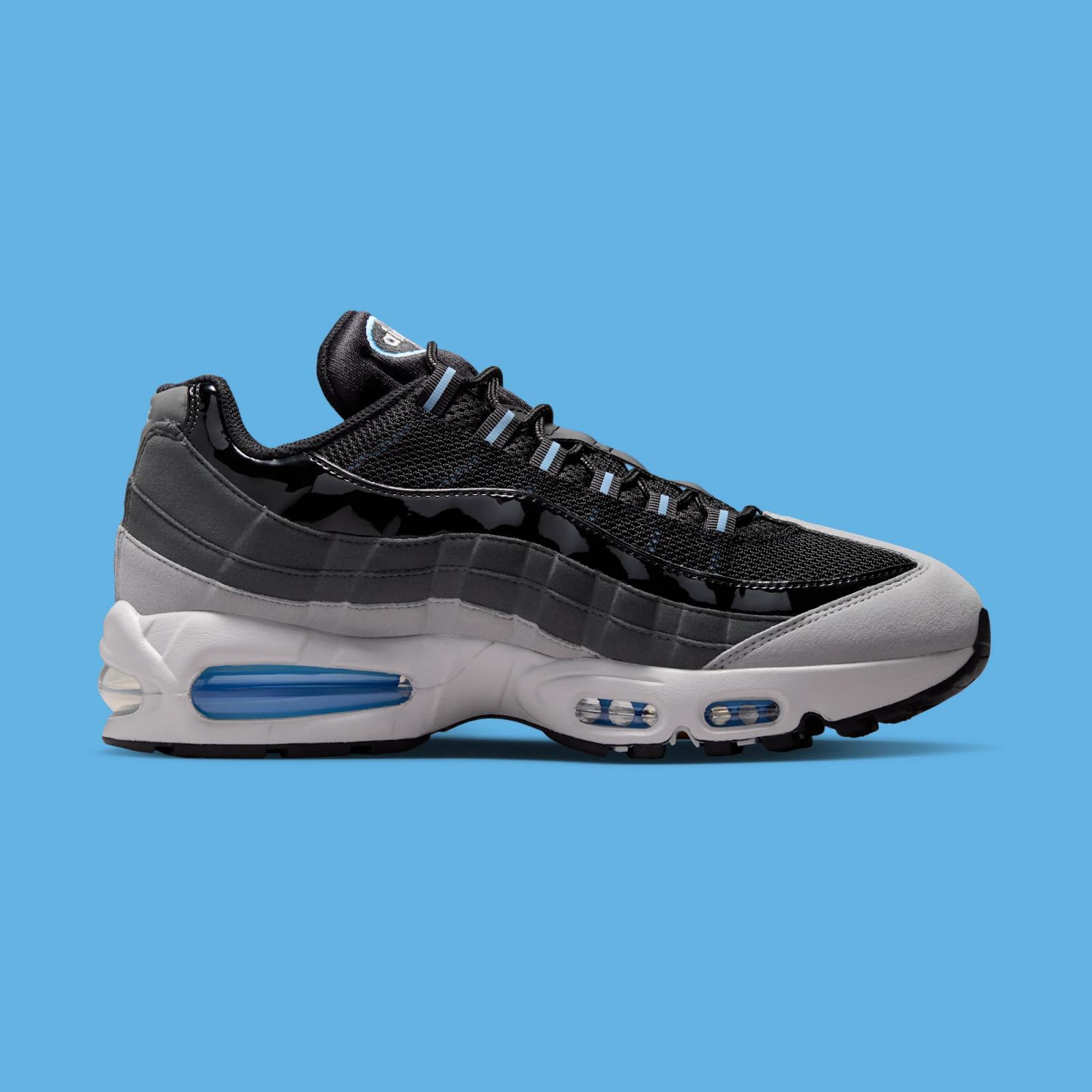 Nike Air Max 95 Big Bubble "Black & Football Blue" drops July 1st, 2026