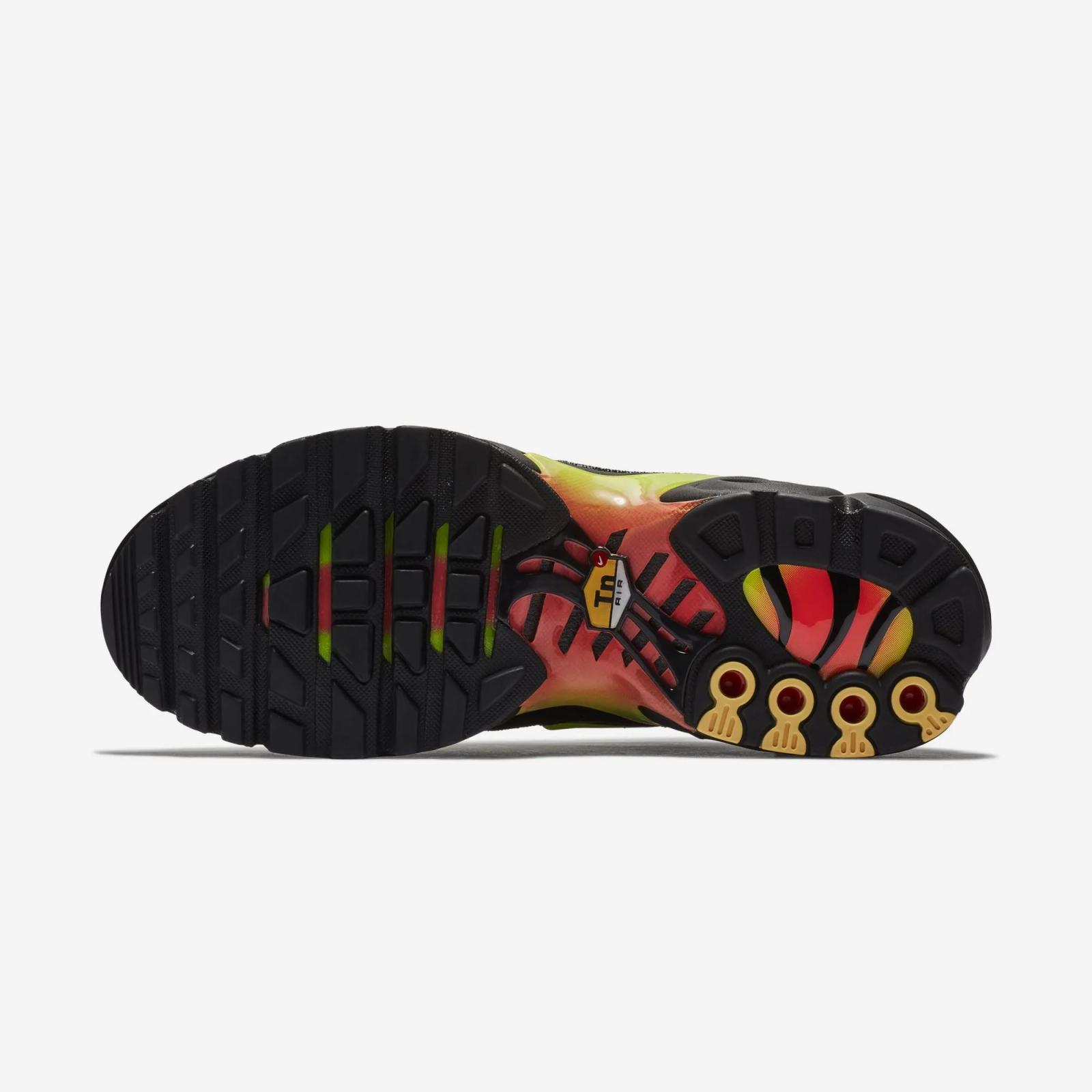 Nike Air Max Plus Black Volt Solar Red