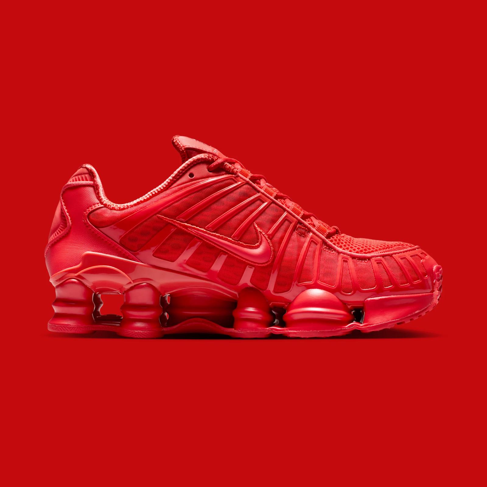 Nike Shox TL "Triple Red" drops in 2026