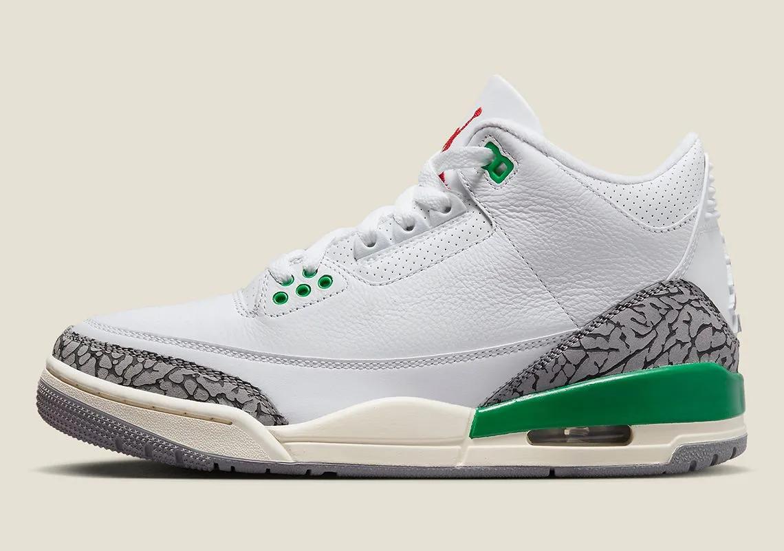 Air Jordan 3 Retro WMNS Lucky Green