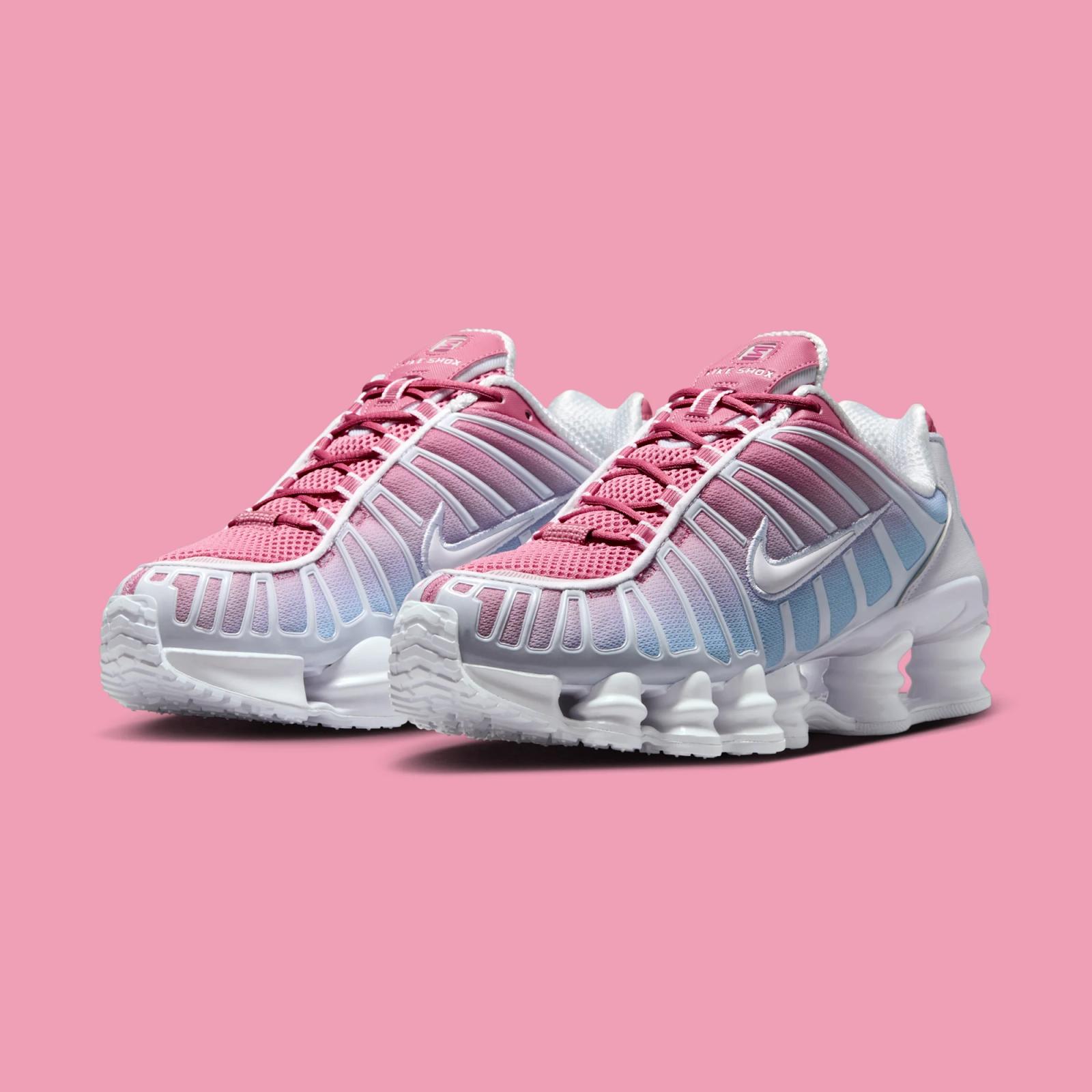 Nike Shox TL Fade W "Football Grey" drops in 2026