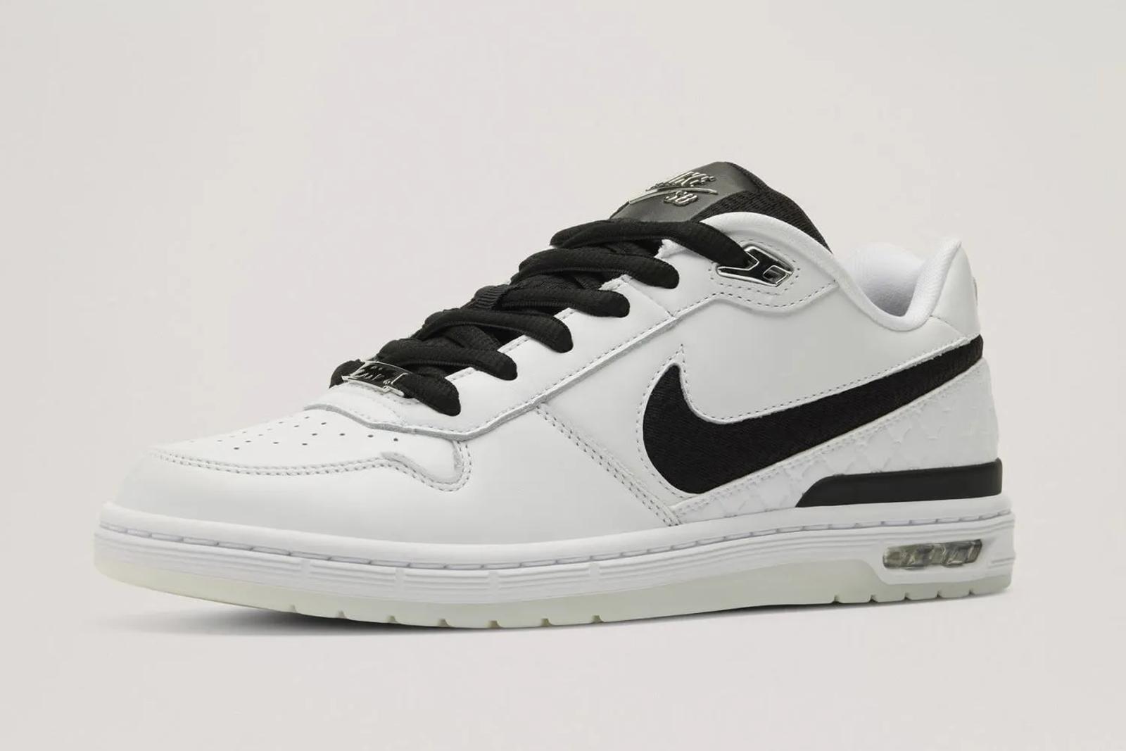 Paul Rodriguez x Nike SB P-Rod 1 QS White / Black HQ6828-100 Release Date 2025