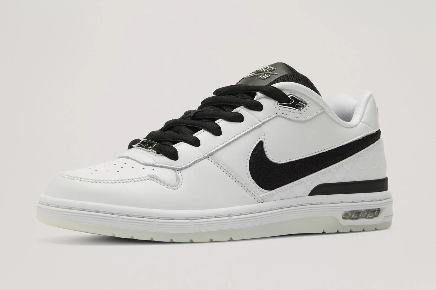 Paul Rodriguez x Nike SB P-Rod 1 QS White / Black HQ6828-100 Release Date 2025