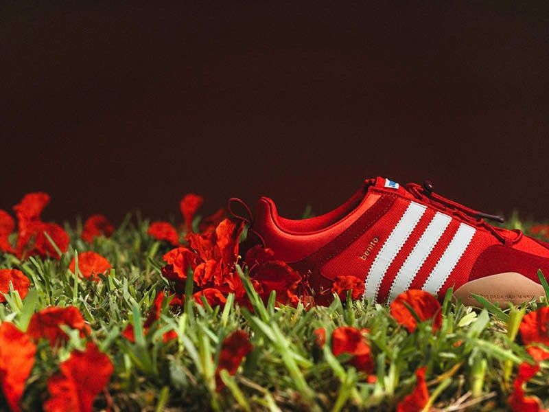 adidas Originals and Bad Bunny Return with the Ballerina in Vivid Red