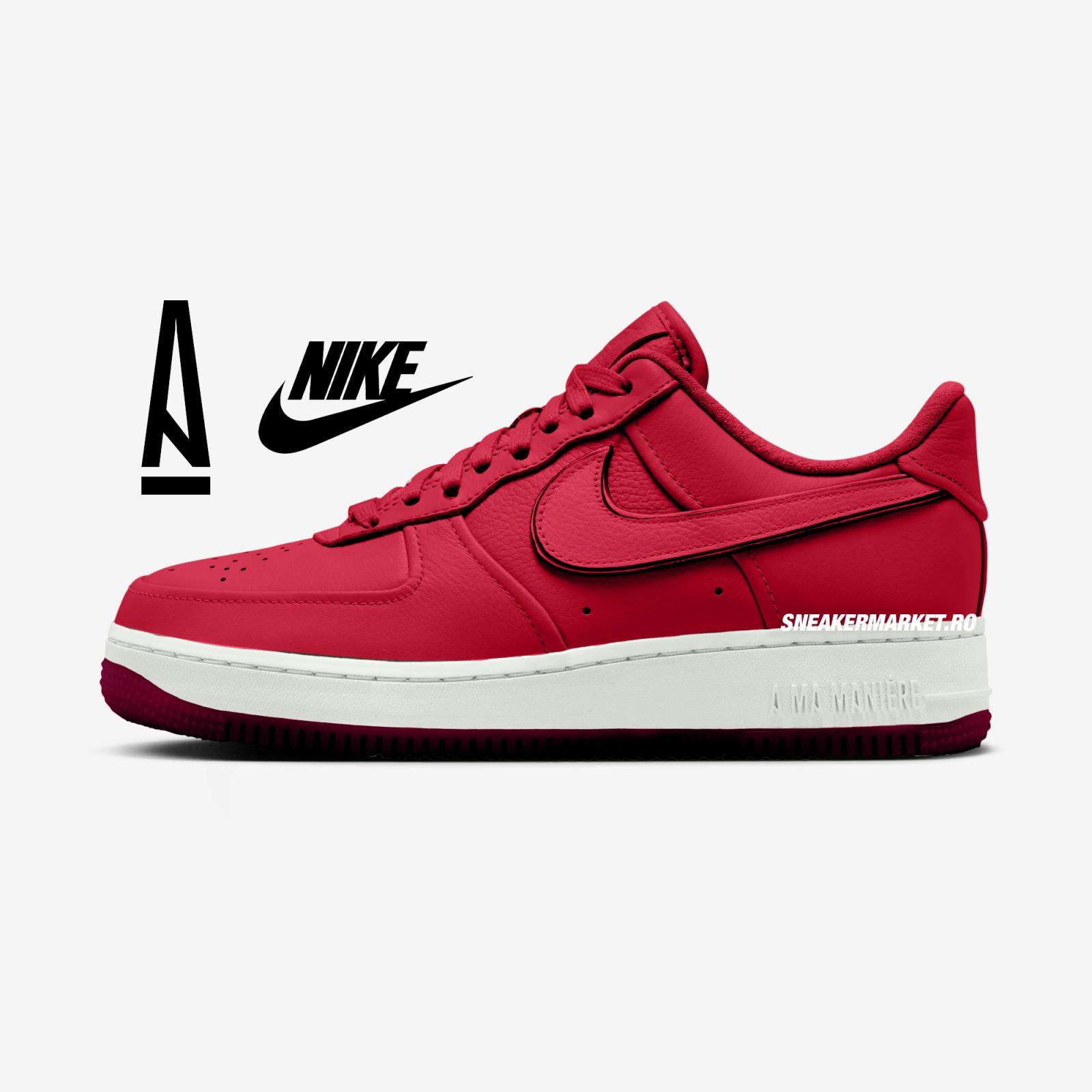 A Ma Maniere x Nike Air Force 1 Low WYWS Pack 2026 University Red IO1543-600 Release Date 2026