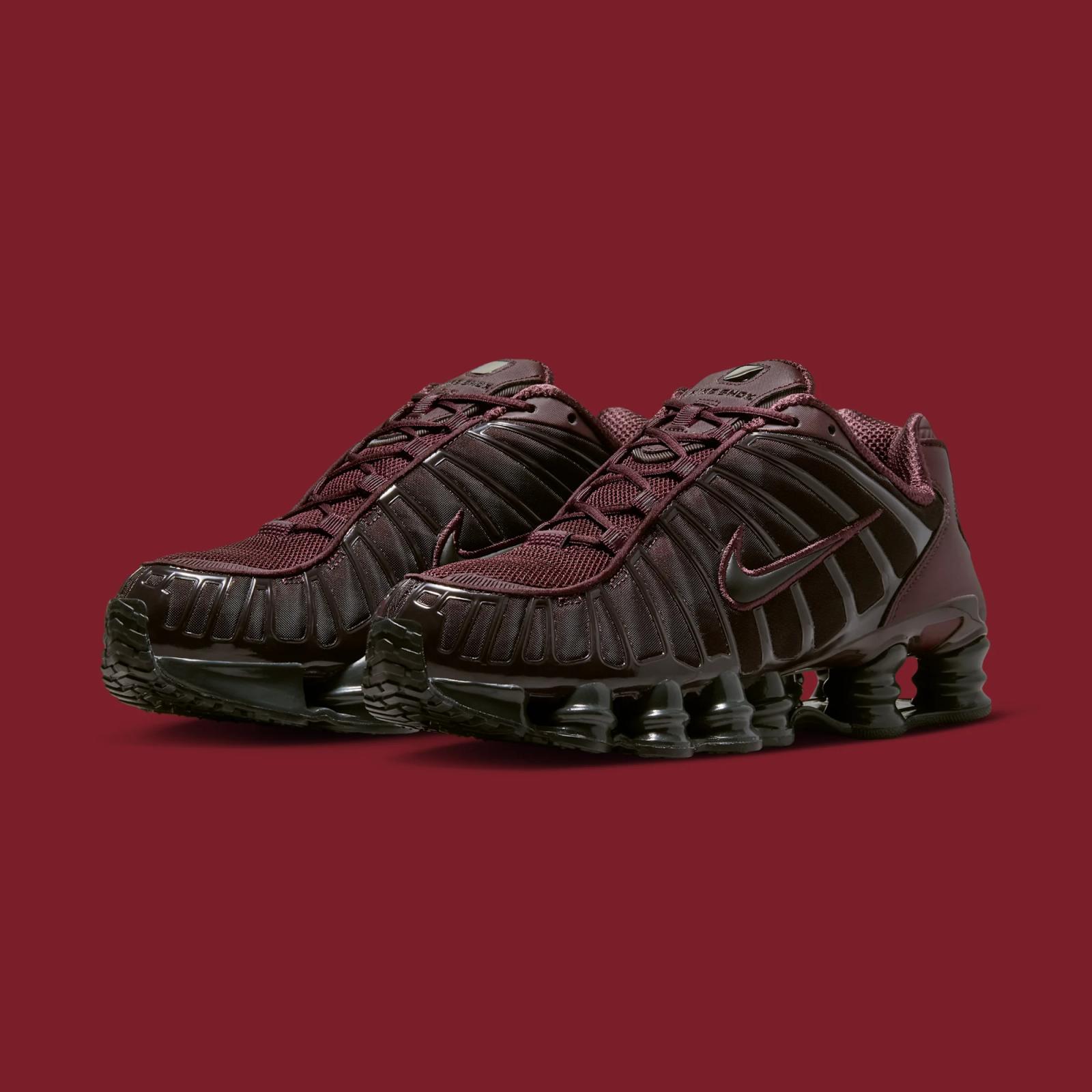 Nike Shox TL SE "Burgundy Crush" drops Summer 2026