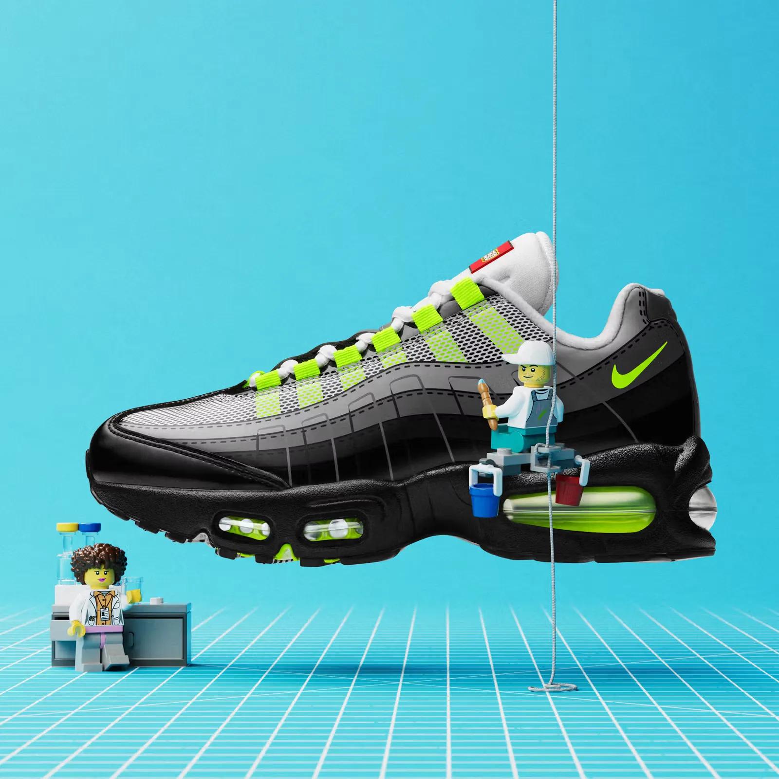 Where Iconic Design Meets Play: Nike Air Max 95 x LEGO Collection