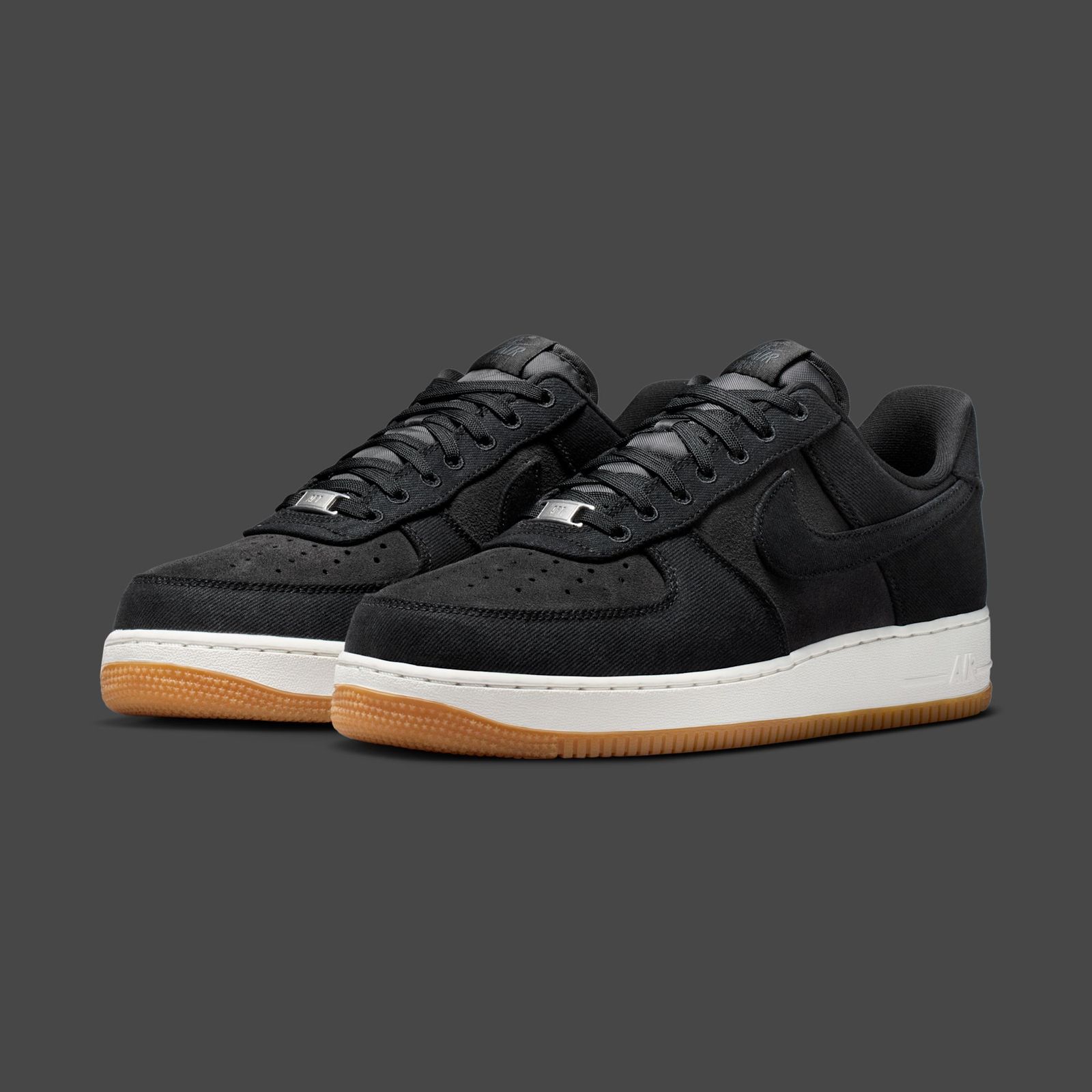 Nike Air Force 1 Low "Black Canvas" releases April 1, 2026