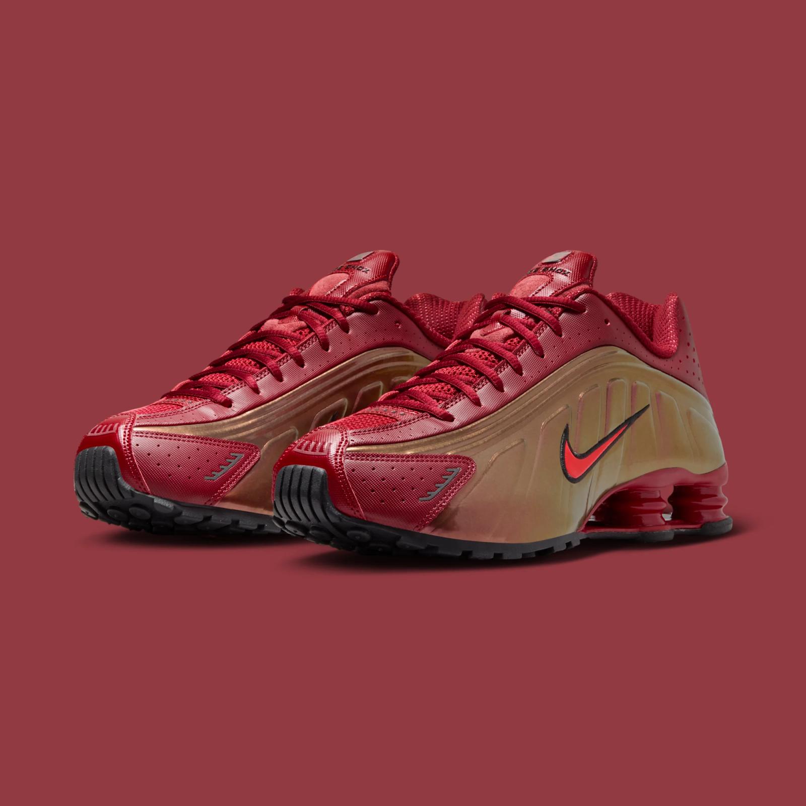 Nike Shox R4 SE "Team Crimson" drops in 2026