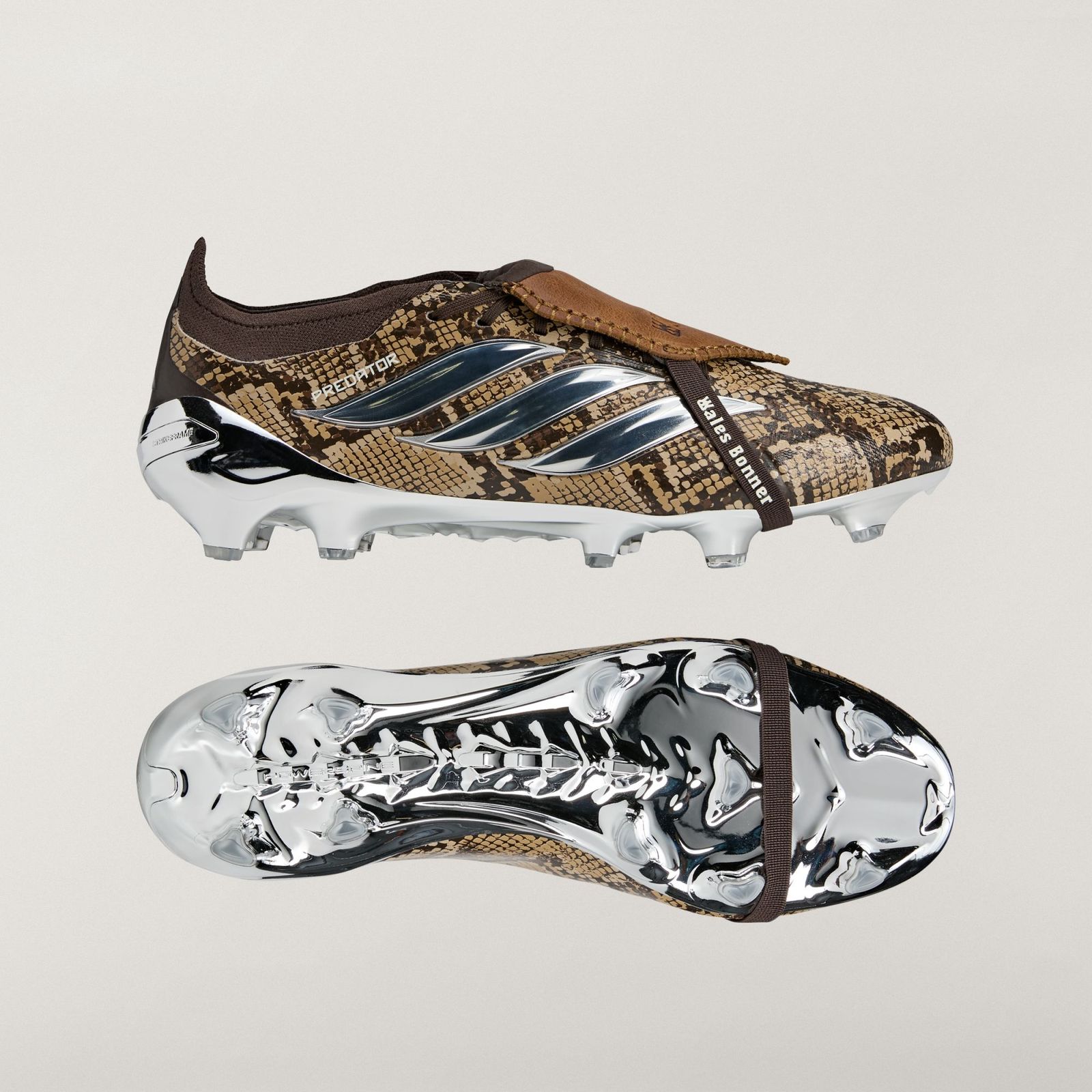 Wales Bonner x Adidas Predator Elite FG "Snakeskin" drops April 17th, 2026