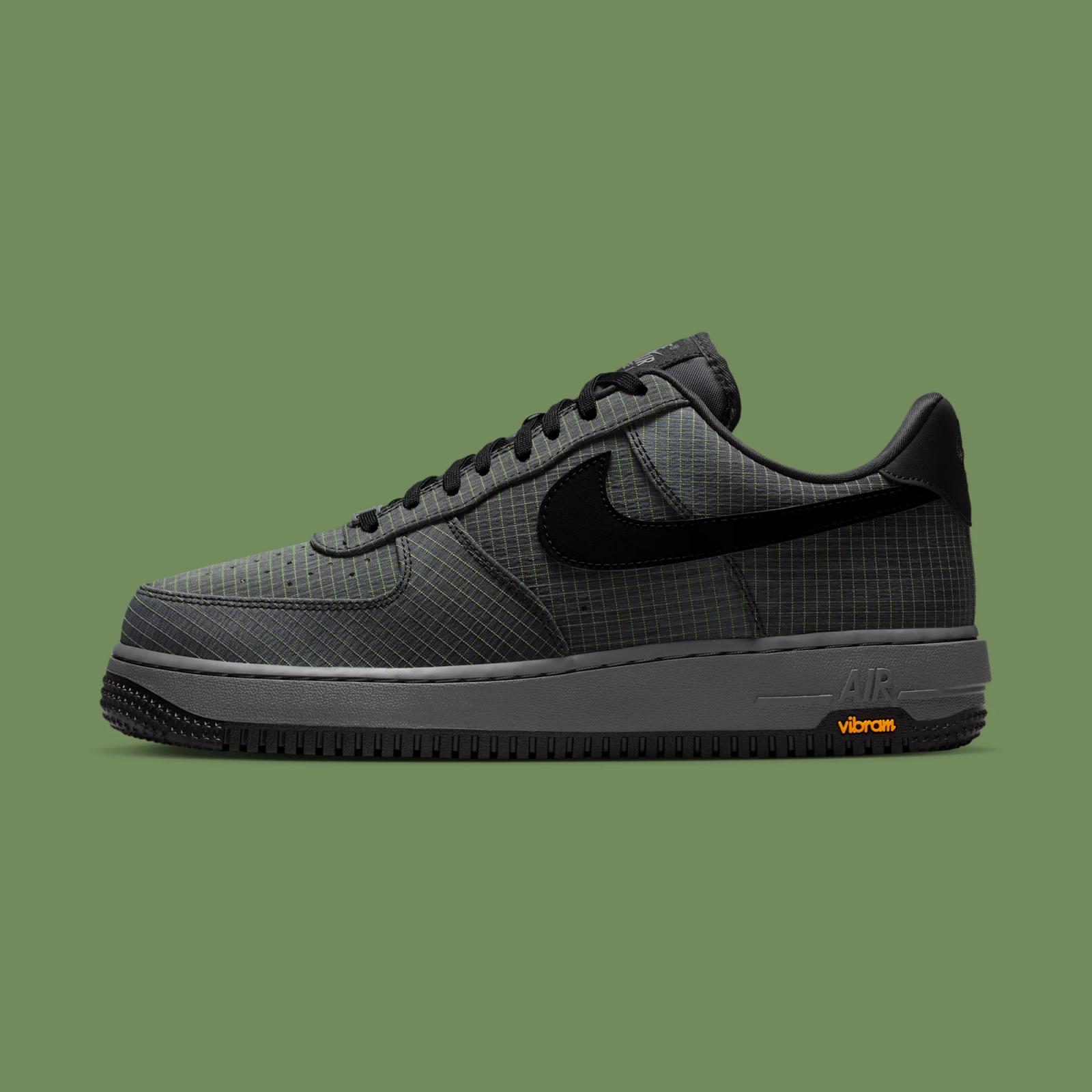 Vibram x Nike Air Force 1 Low LX "Black" drops April 1st, 2026