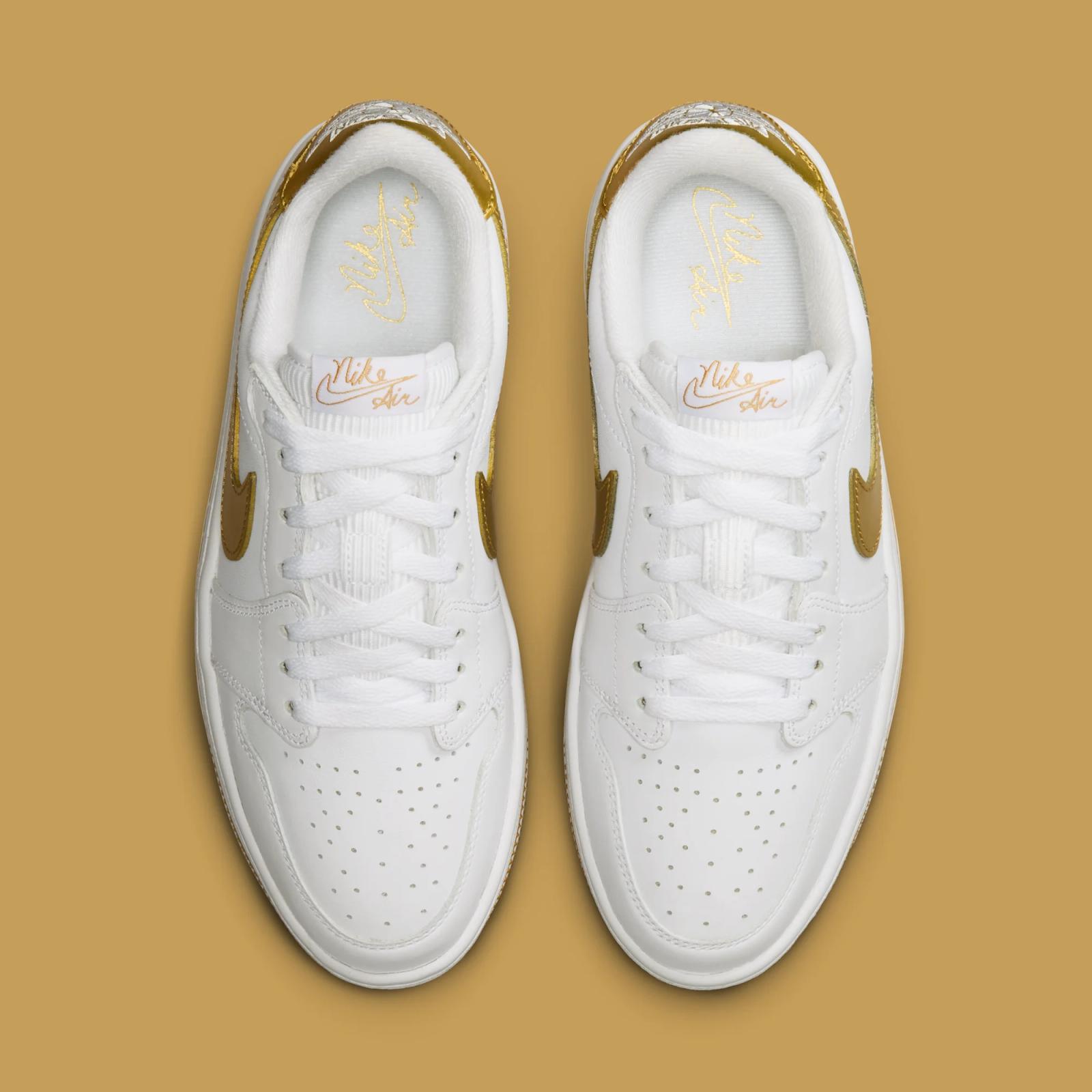 Air Jordan 1 Triple Stack SE "White & Metallic Gold" drops in 2026