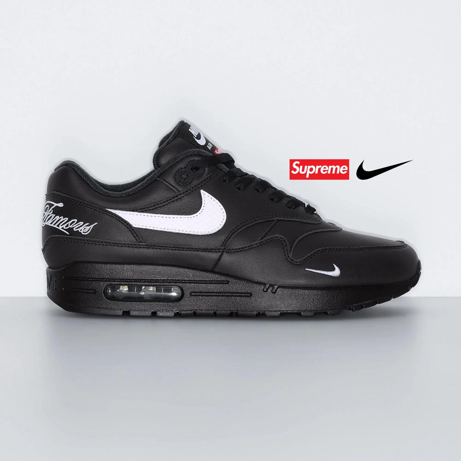 Supreme x Nike Air Max 1 ’87 SP “Black / White”