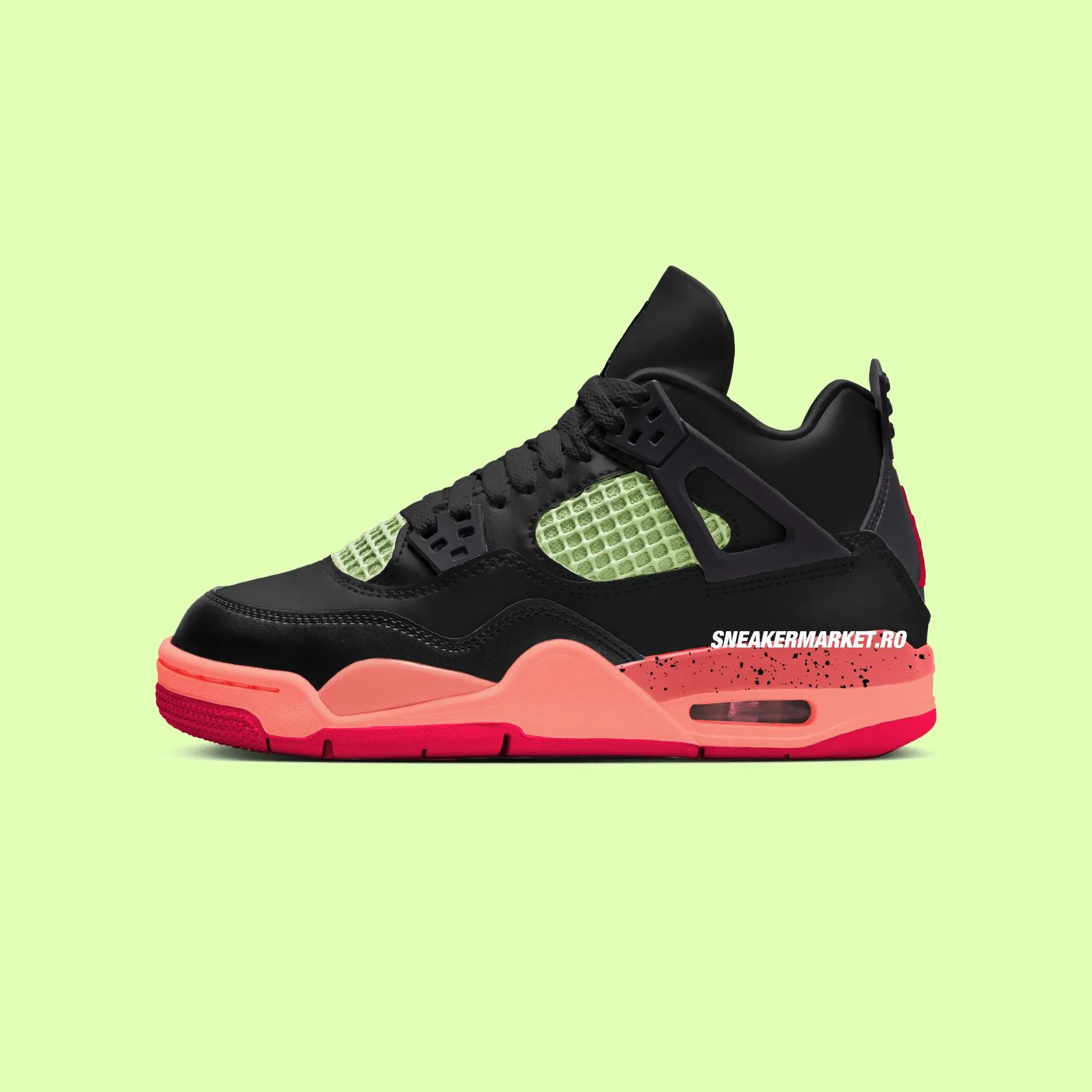 Air Jordan 4 Retro GS “Black / Infrared 23”
