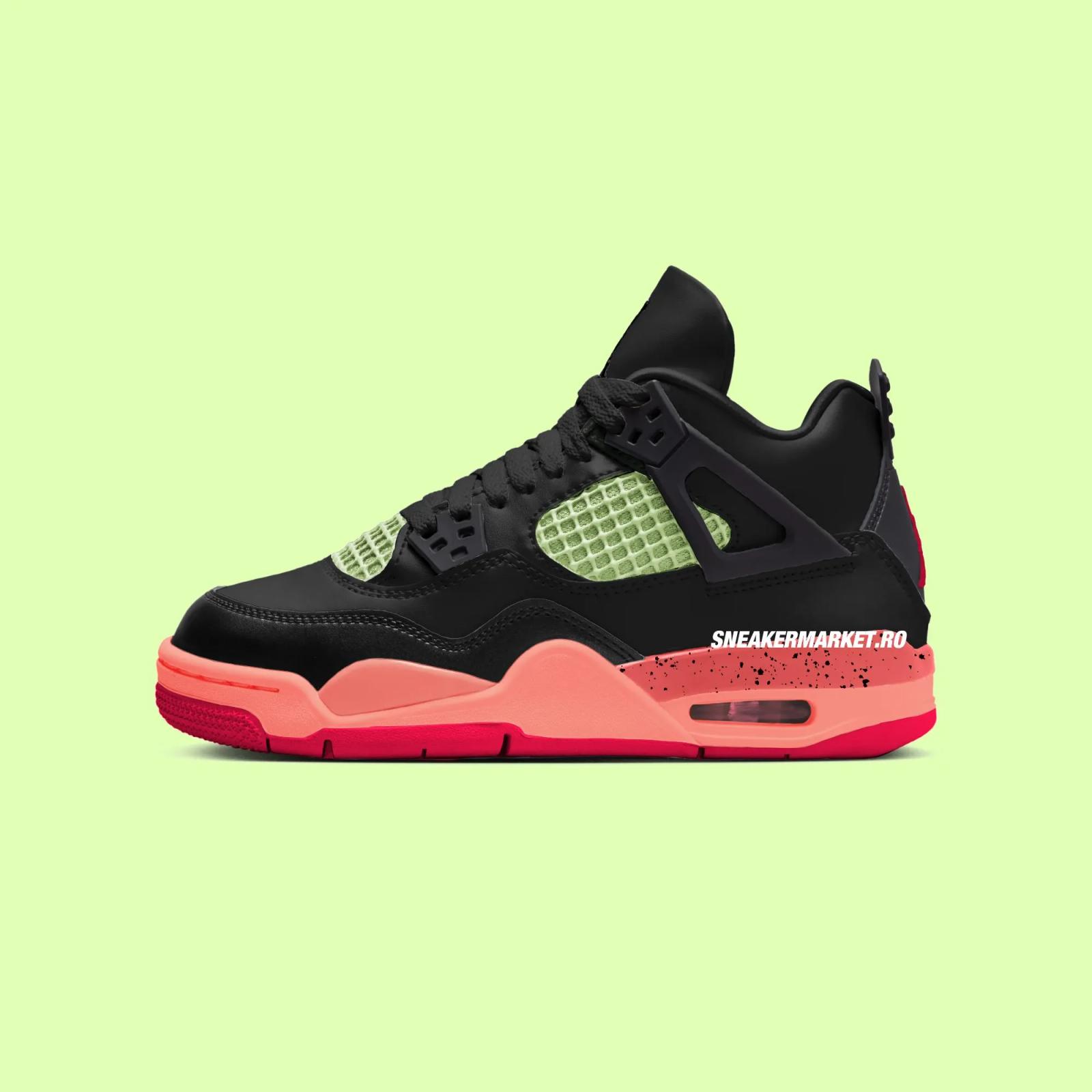 Air Jordan 4 Retro GS “Black / Infrared 23”