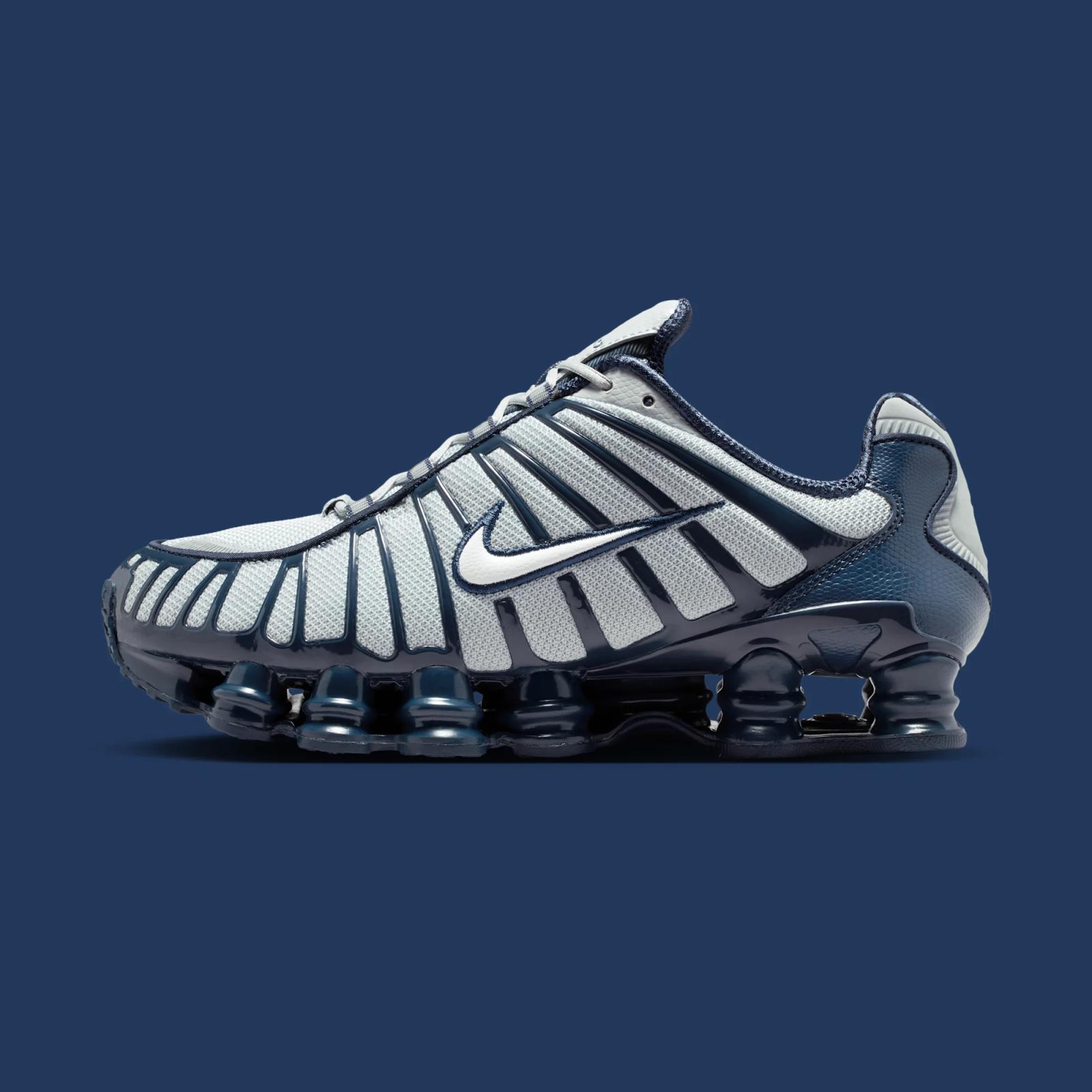 Nike Shox TL "Wolf Grey & Midnight Navy" drops in 2026