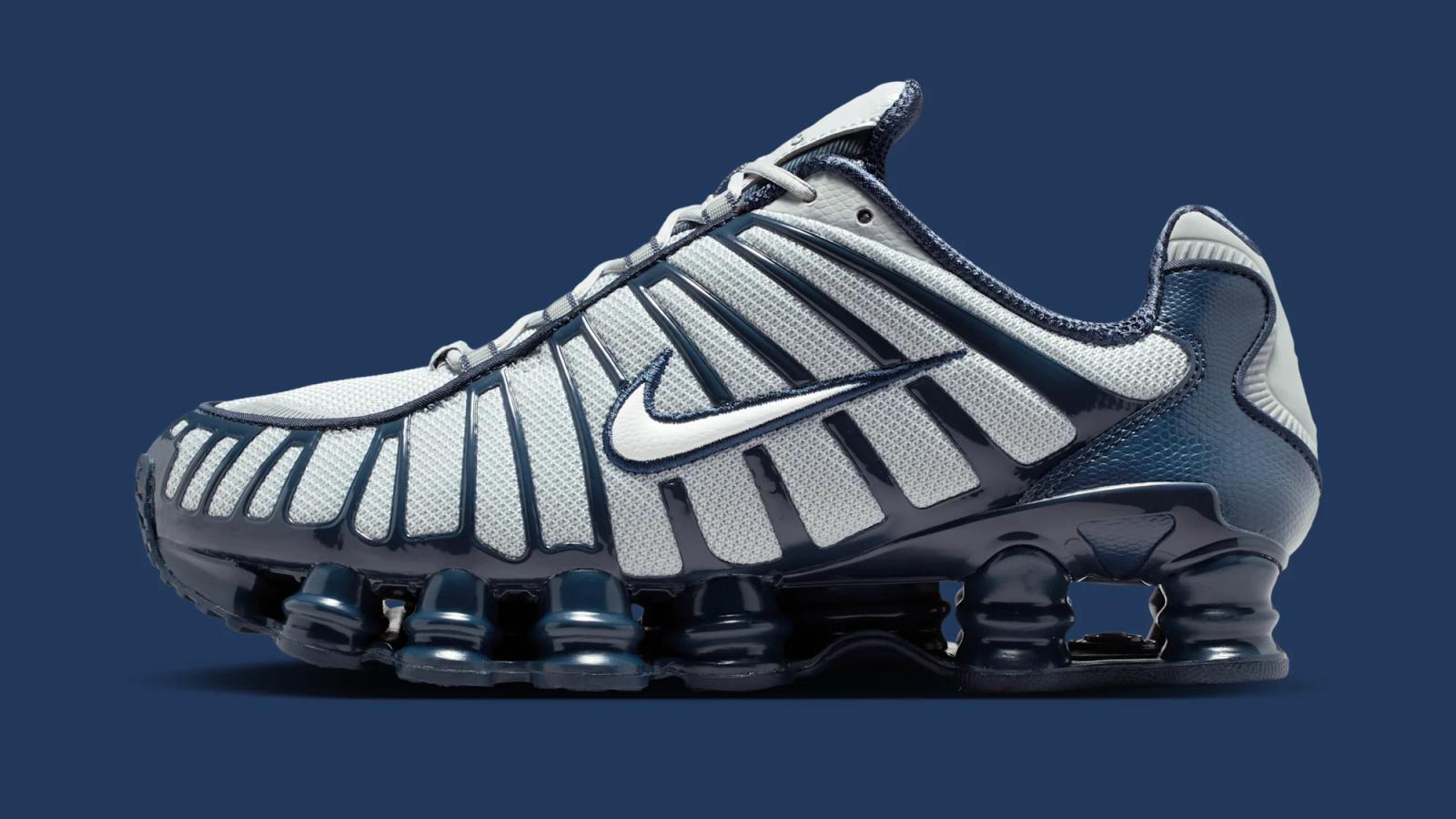 Nike Shox TL "Wolf Grey & Midnight Navy" drops in 2026