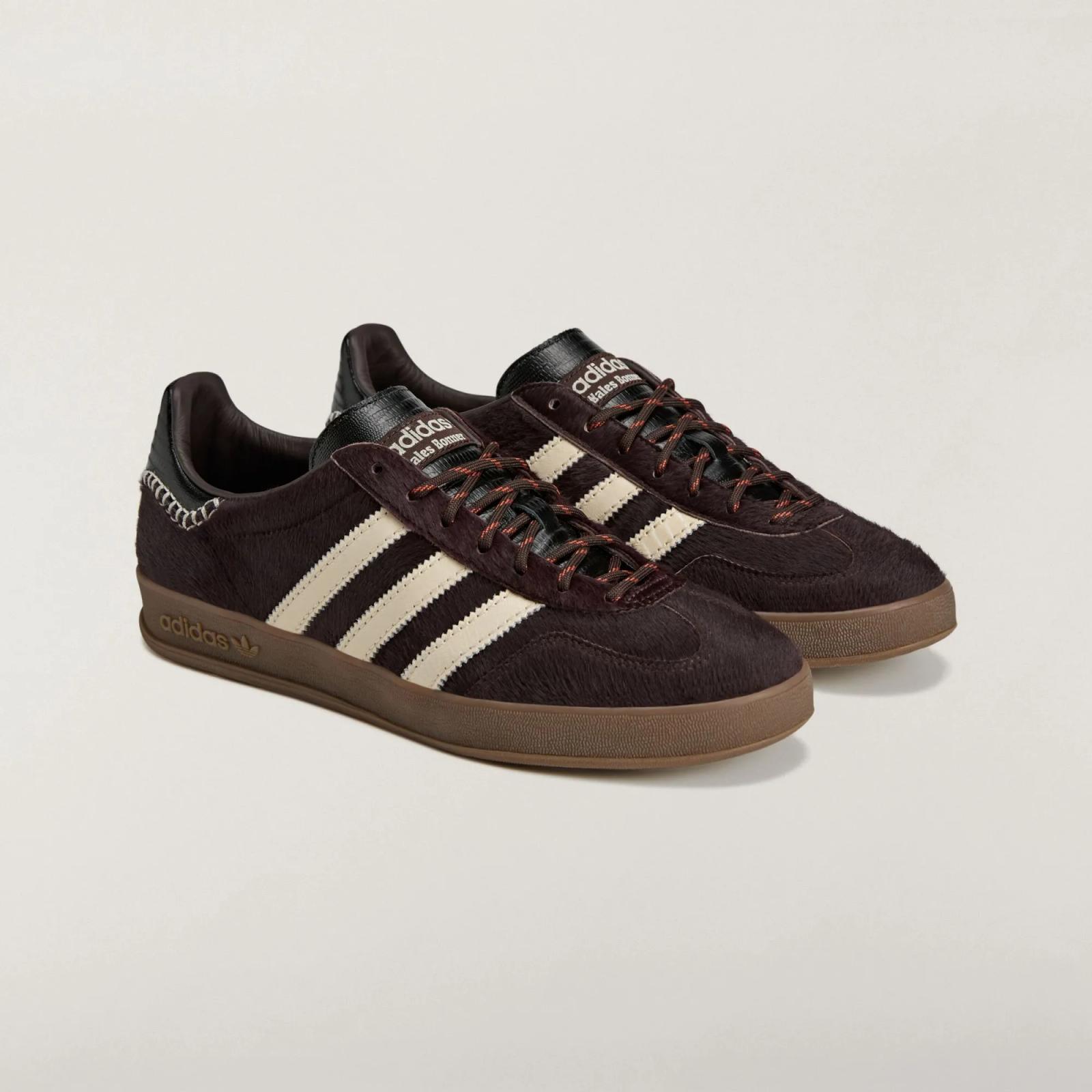 Wales Bonner x adidas Gazelle Indoor "Pony" drops April 17th, 2026